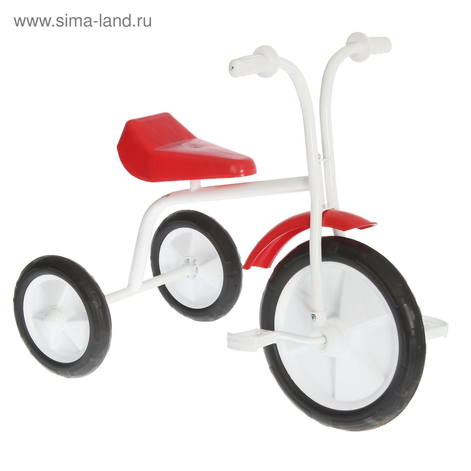 Велосипед трехколесный  "Малыш"  01ПН, цвет красный, фасовка: 1шт.
