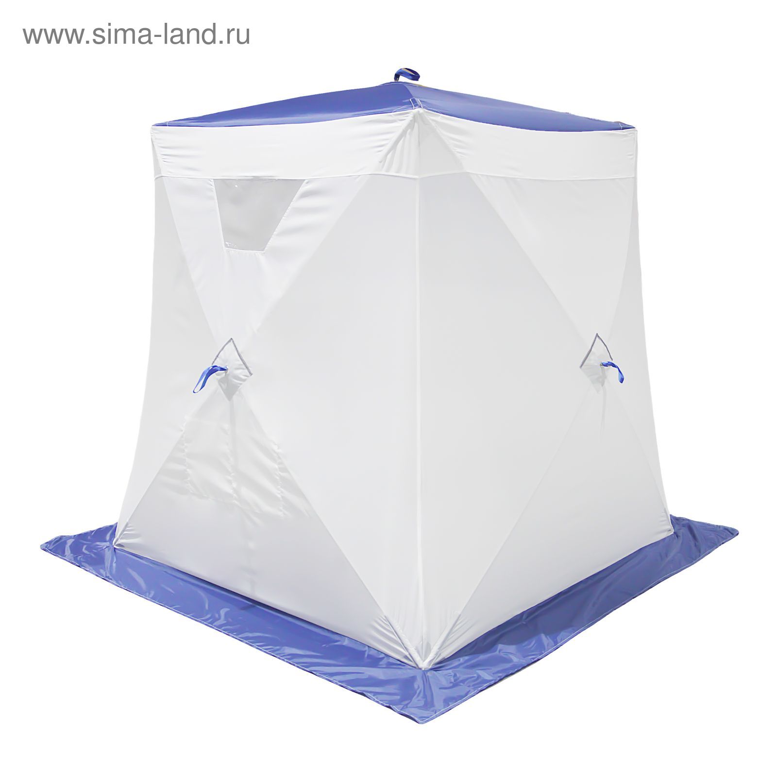 Палатка "Призма Стандарт" 150, 1-слойная, цвет бело-синий