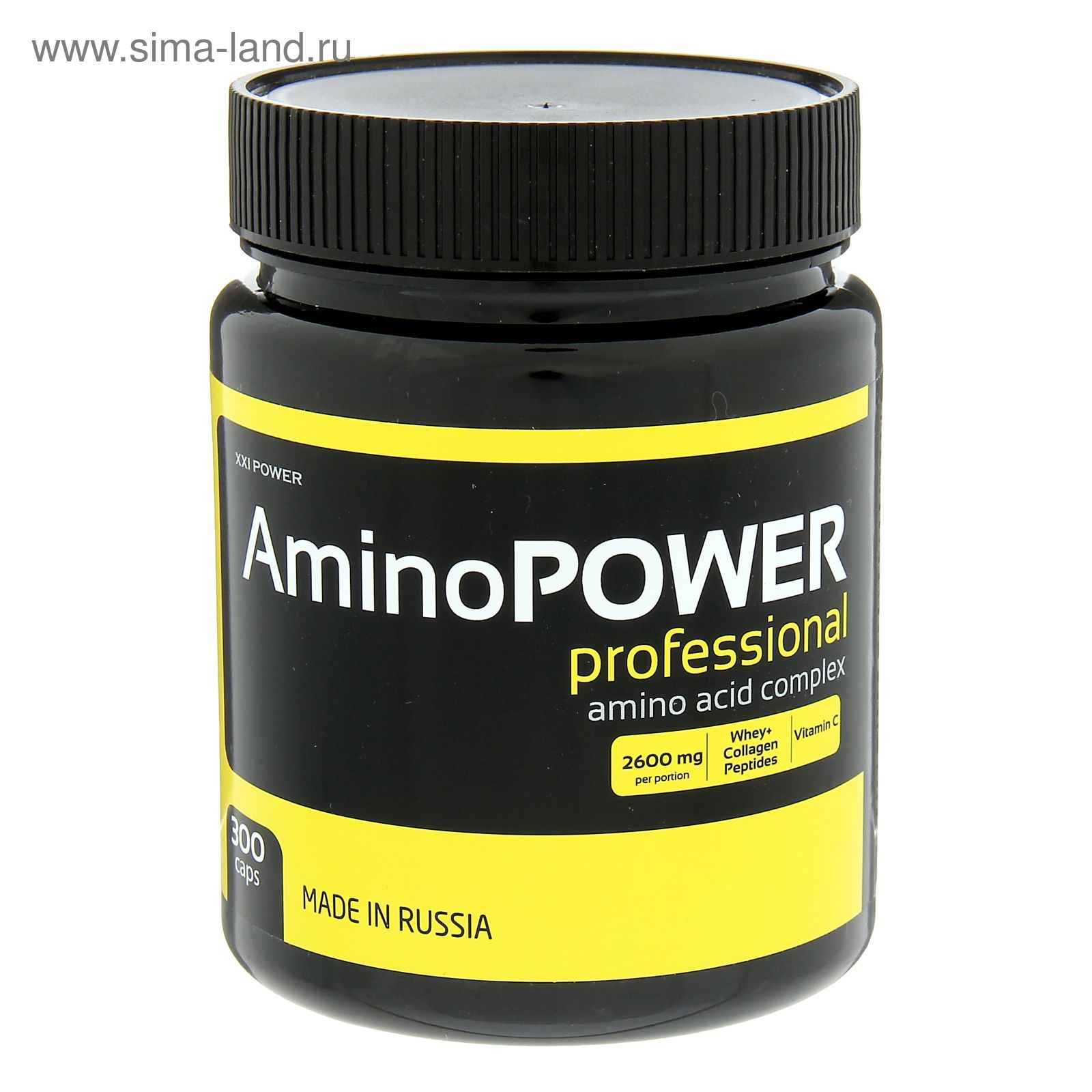 Аминокислоты XXI век Амино Power 300 капсул