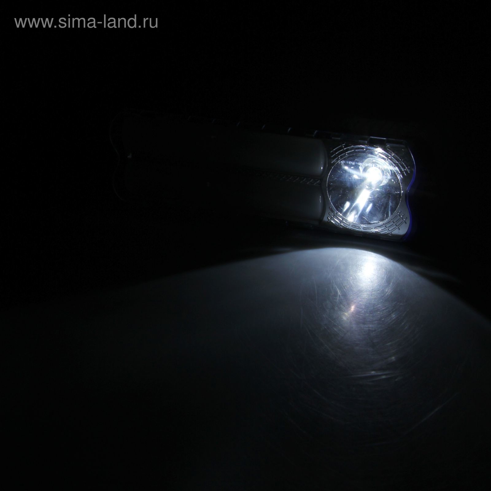 Переносной фонарь с петлёй для ношения «Блик», 2 диода, микс