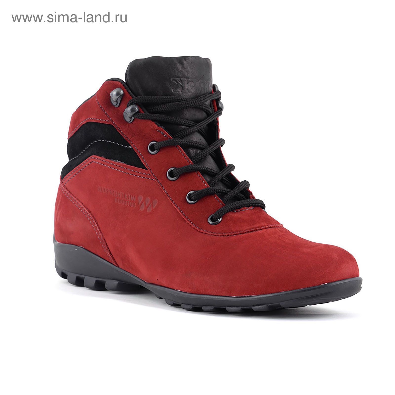 Ботинки TREK Спринт 93-19 капровелюр (темно-красный) (р.36)