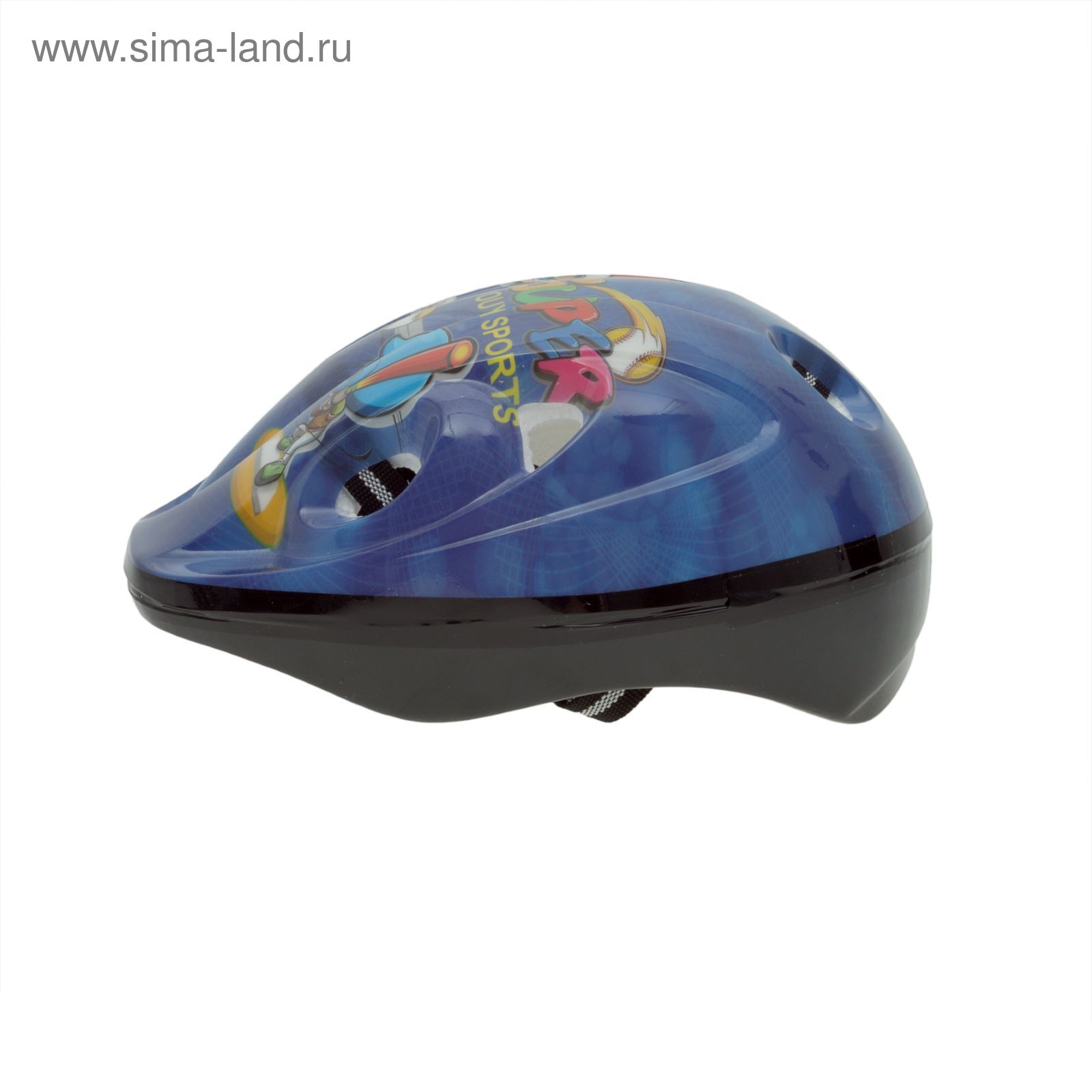 Шлем защитный OT-S502 детский р S (52-54 см), цвет синий