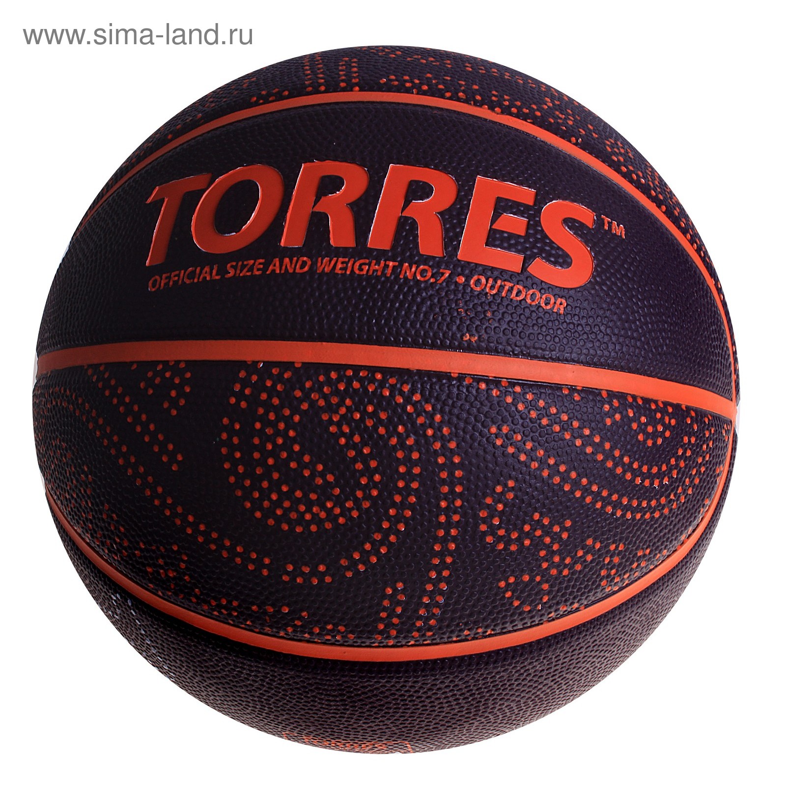 Мяч баскетбольный Torres TT, B00127, размер 7
