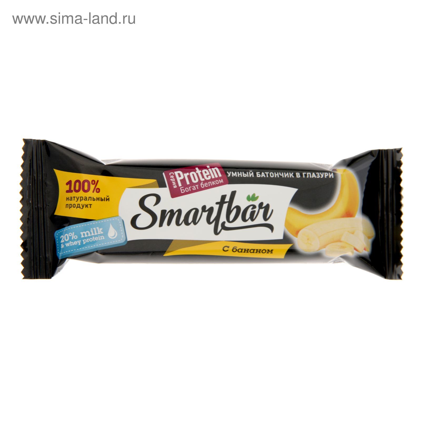 Батончик SmartBar Protein 40г банан