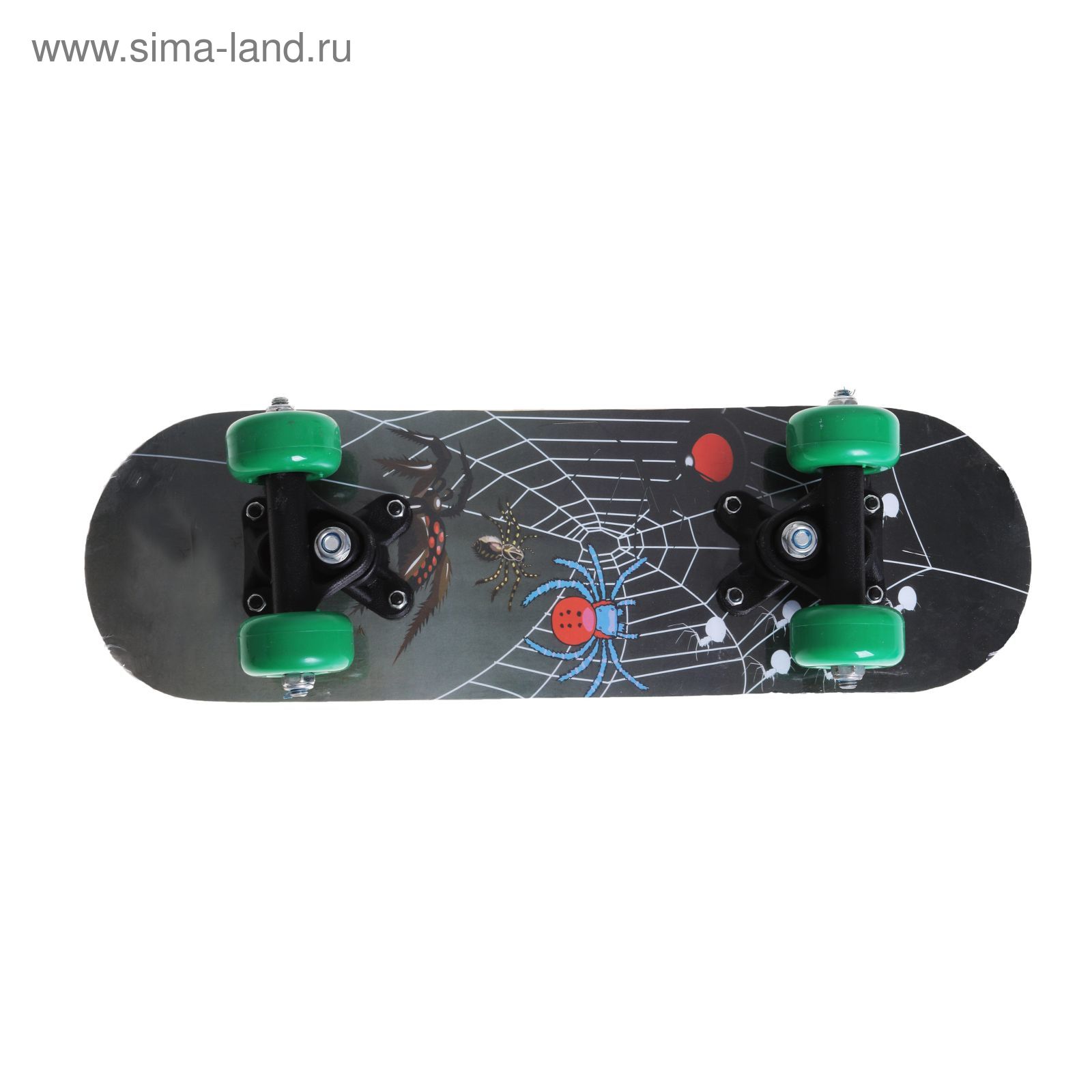 Скейтборд "Паук", колеса PVC d= 50 мм, цвета МИКС