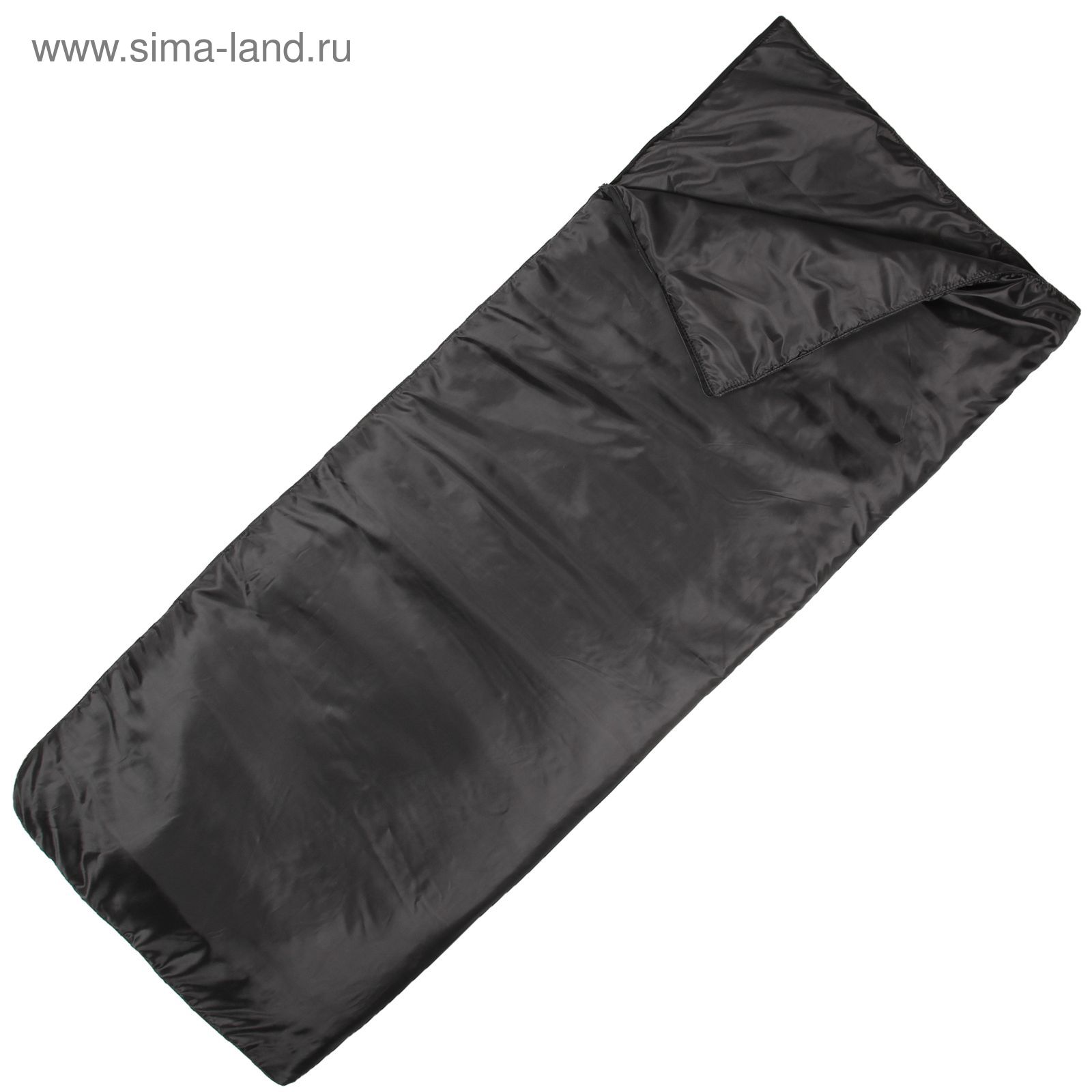 Спальный мешок-одеяло, синтепон 200, 185х70 см, цвет микс