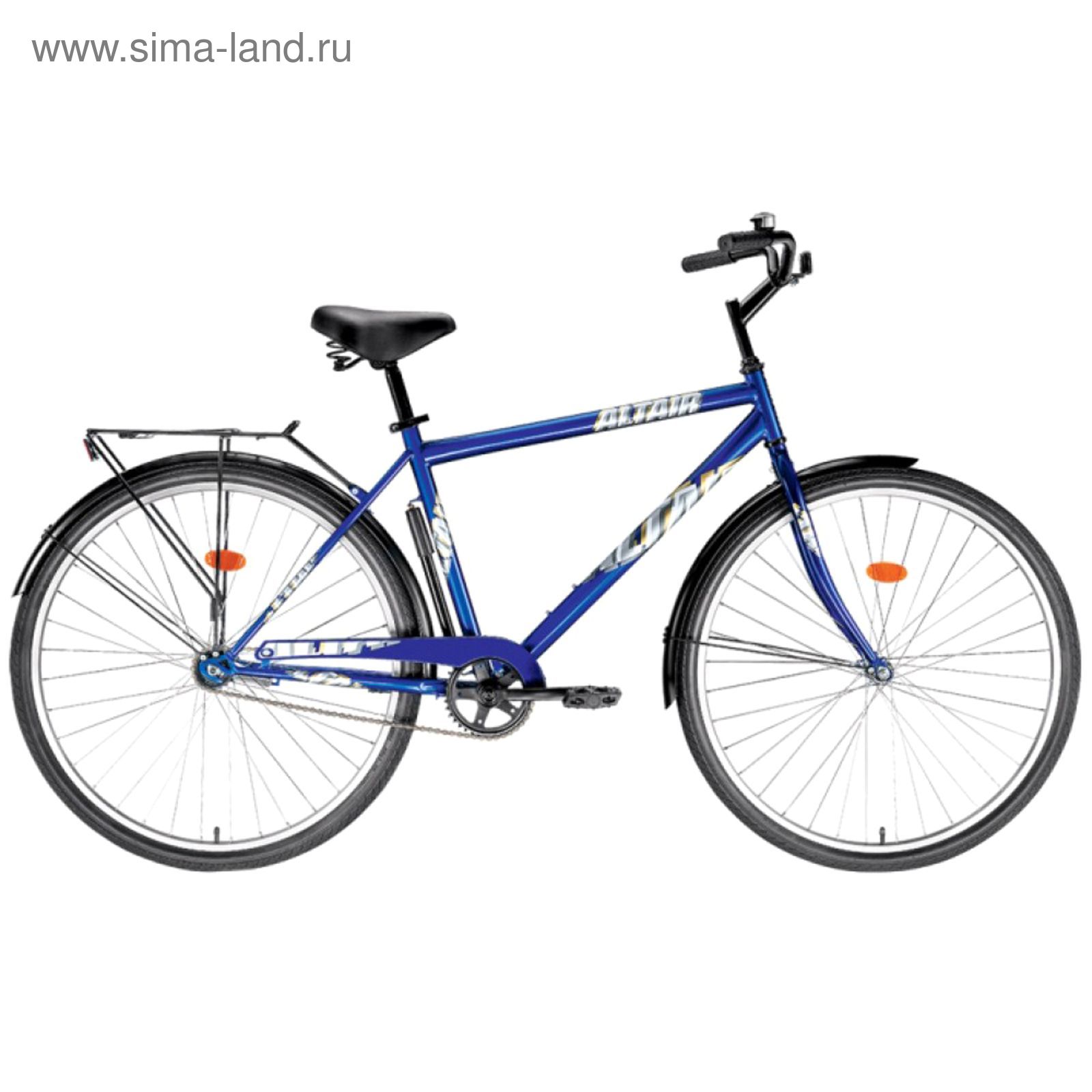 Велосипед 28" Altair City high 28, 2017, цвет синий, размер 19"