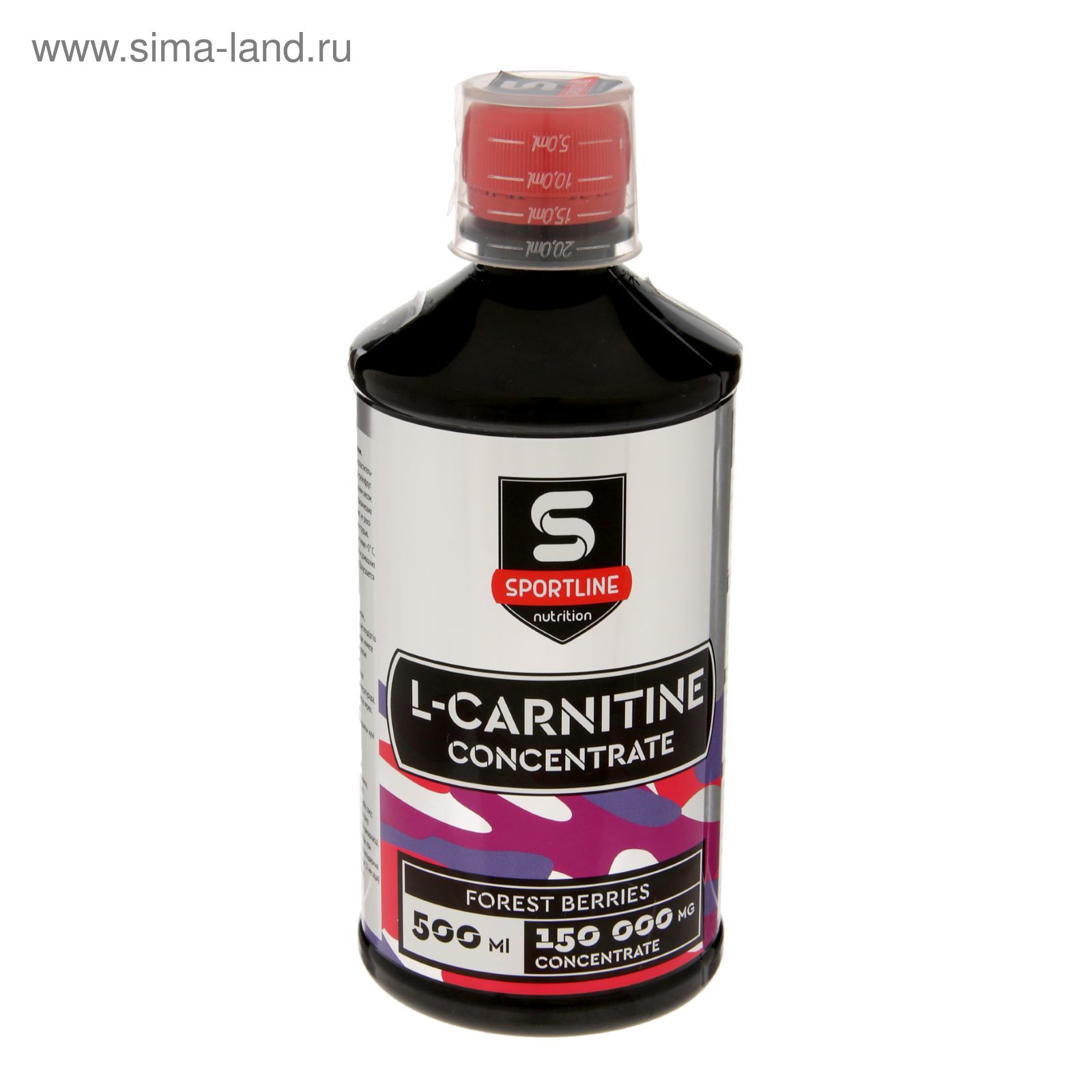 L-Карнитин SportLine Concentrate 150.000mg 500ml (Лесные ягоды)
