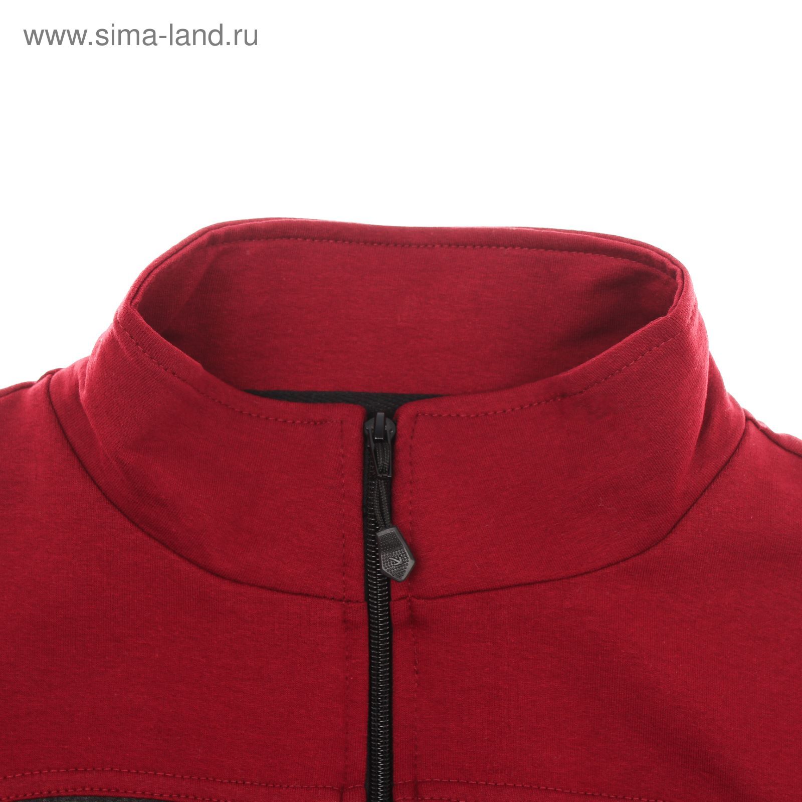 Комплект мужской (фуфайка, брюки) цвет бордовый, р-р 48