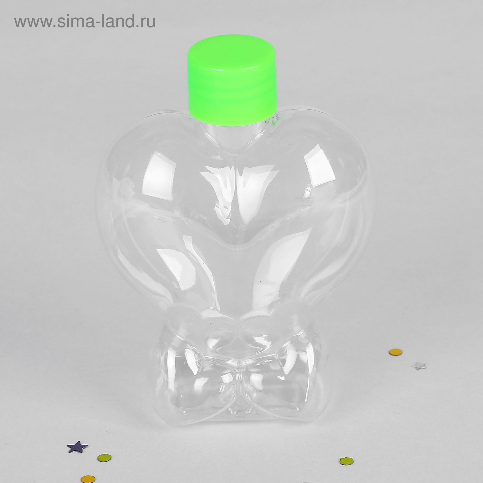 Бутылочка для хранения "Сердце", 150мл, цвета МИКС