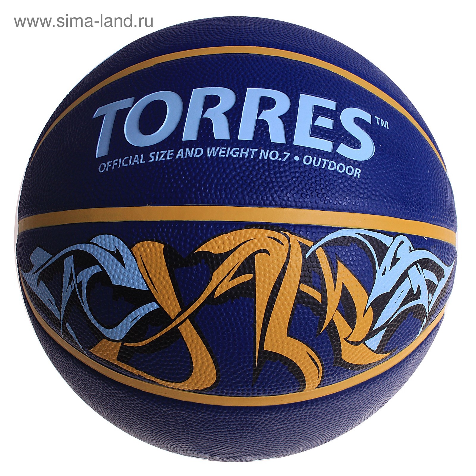 Мяч баскетбольный Torres Jam, B00047, размер 7