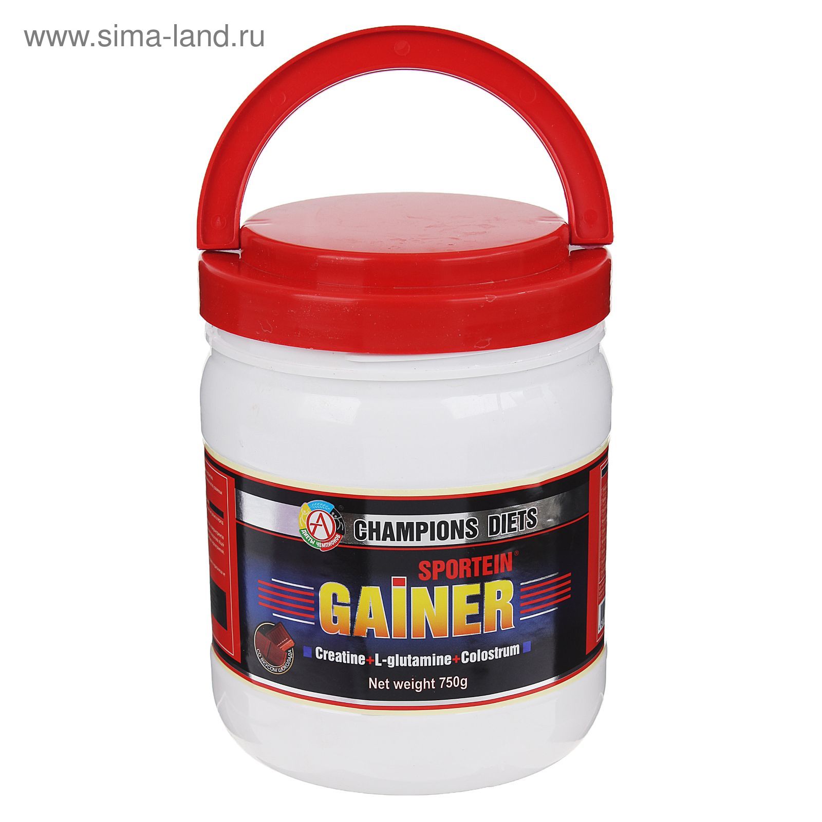 Гейнер SPORTEIN®  GAINER  750 грамм, шоколад
