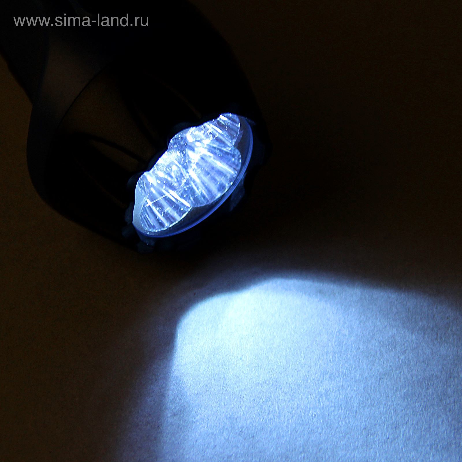 Фонарь аккумуляторный светодиодный «Рекорд» РМ-0104, синий