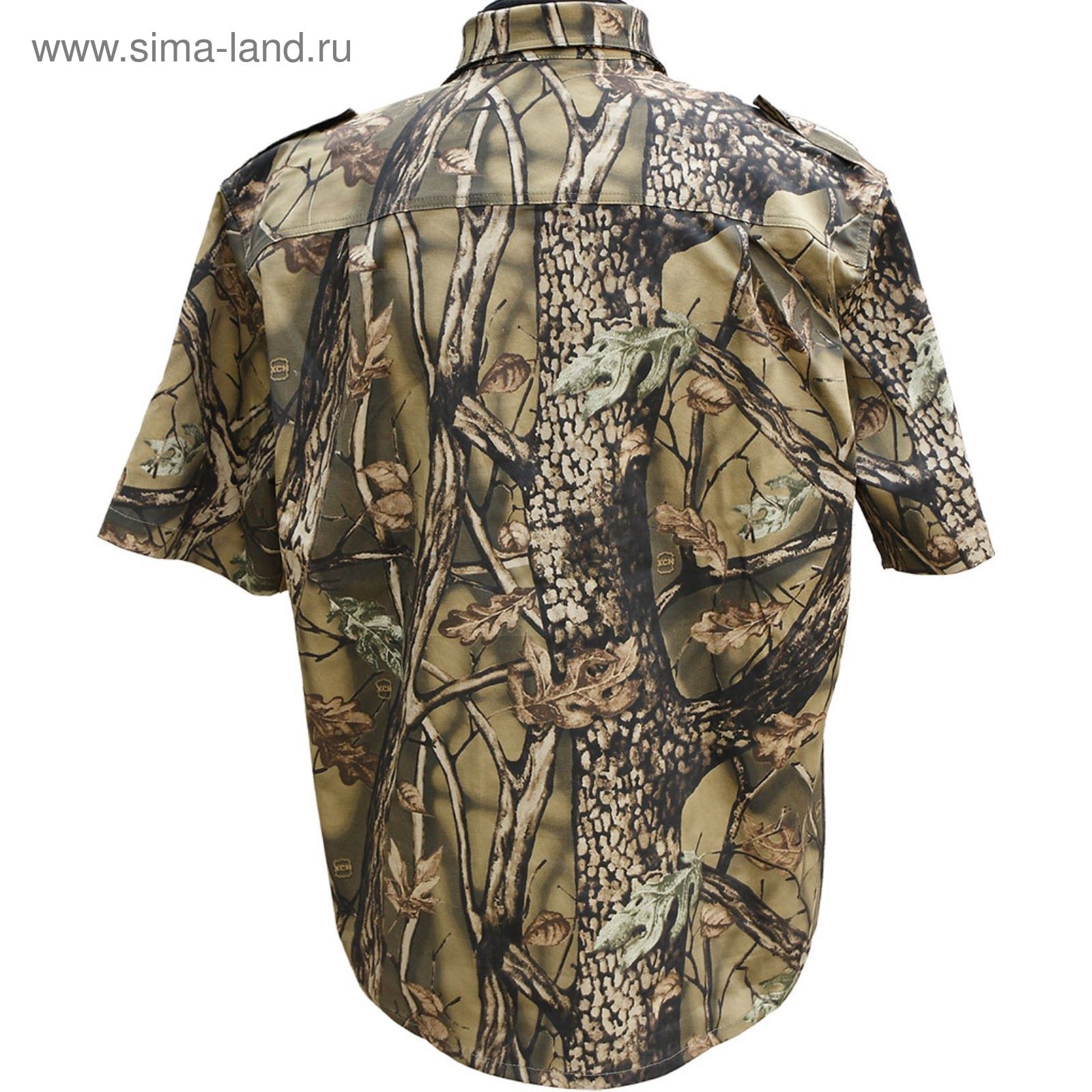 Рубашка с коротким рукавом "Фазан" (лес) 46/182-188 р-р