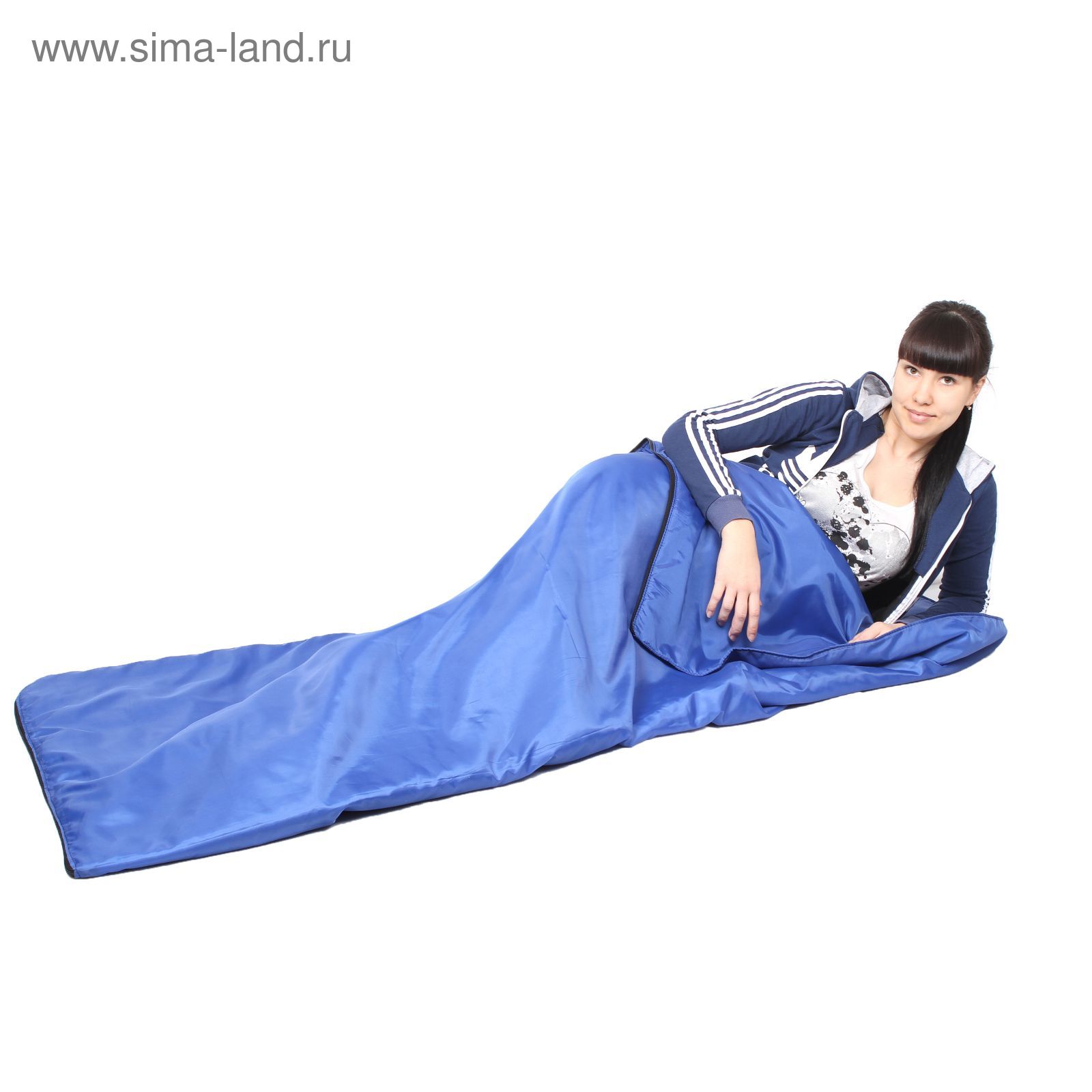 Спальный мешок-одеяло "Эконом", 1,5-слойный, размер 185 х 70 см