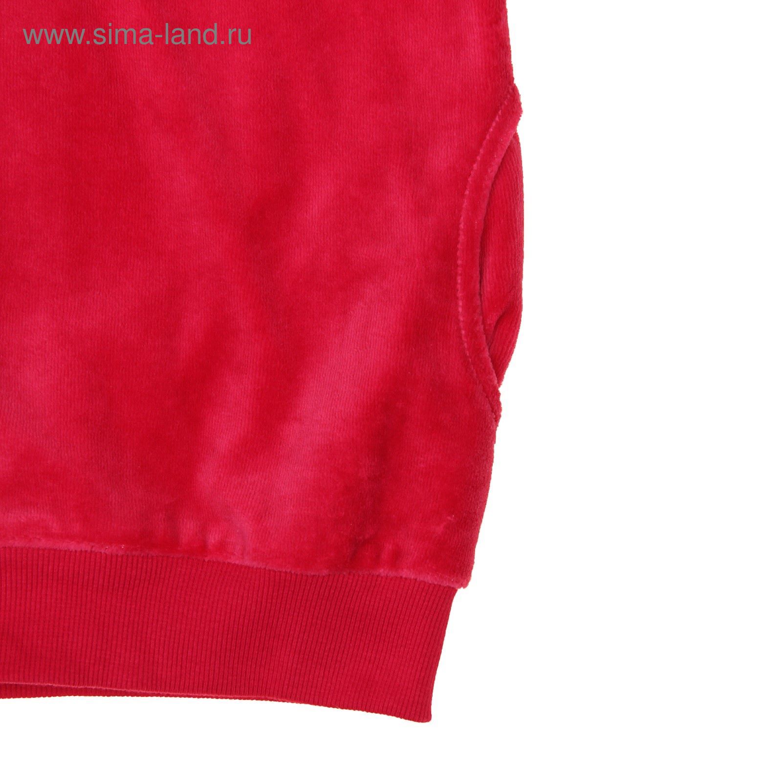 Комплект для девочки (толстовка, брюки), рост 110-116 см, цвет малиновый 080-М