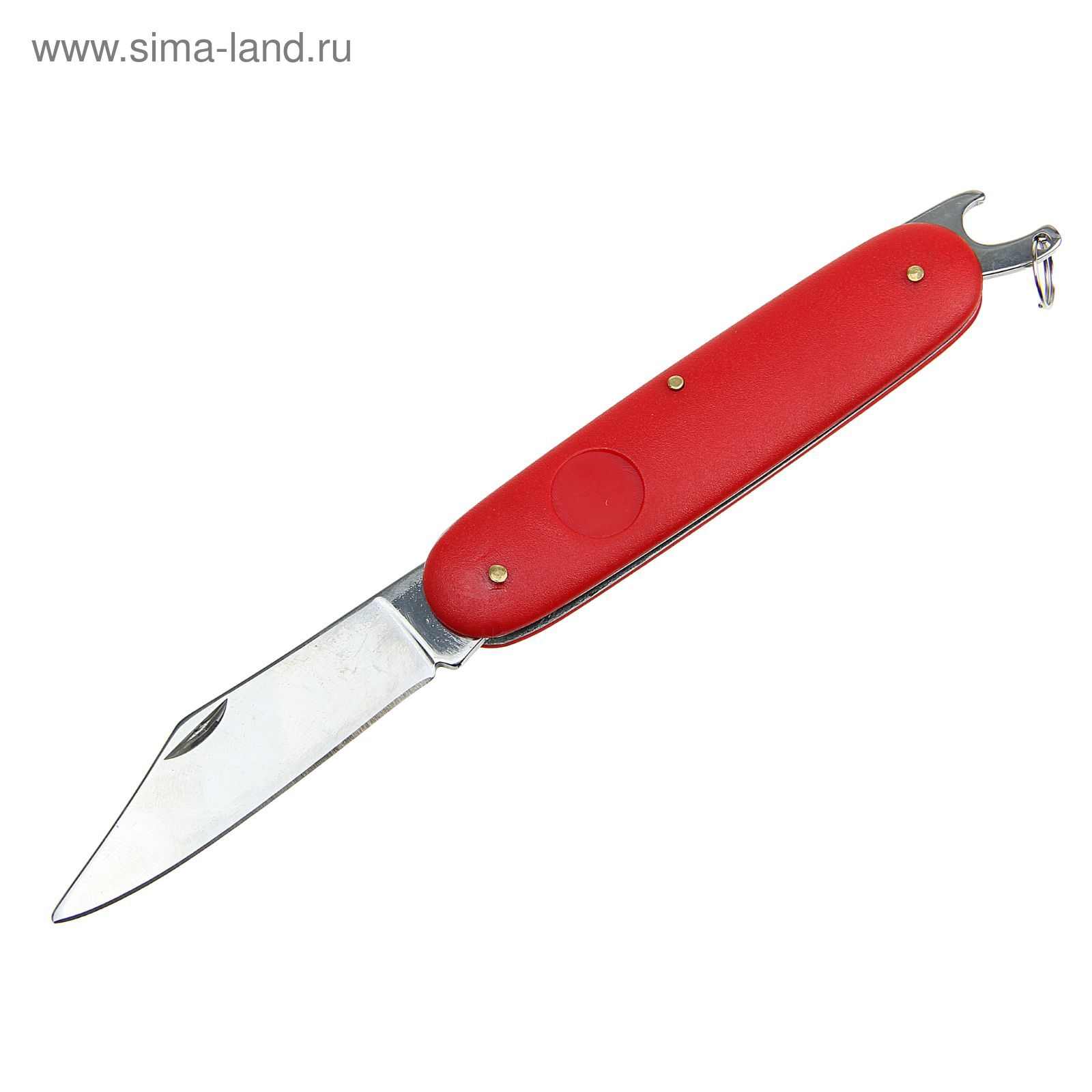 Нож универсальный 2в1 рукоять пластик, лезвие 6,5см, 16,5см