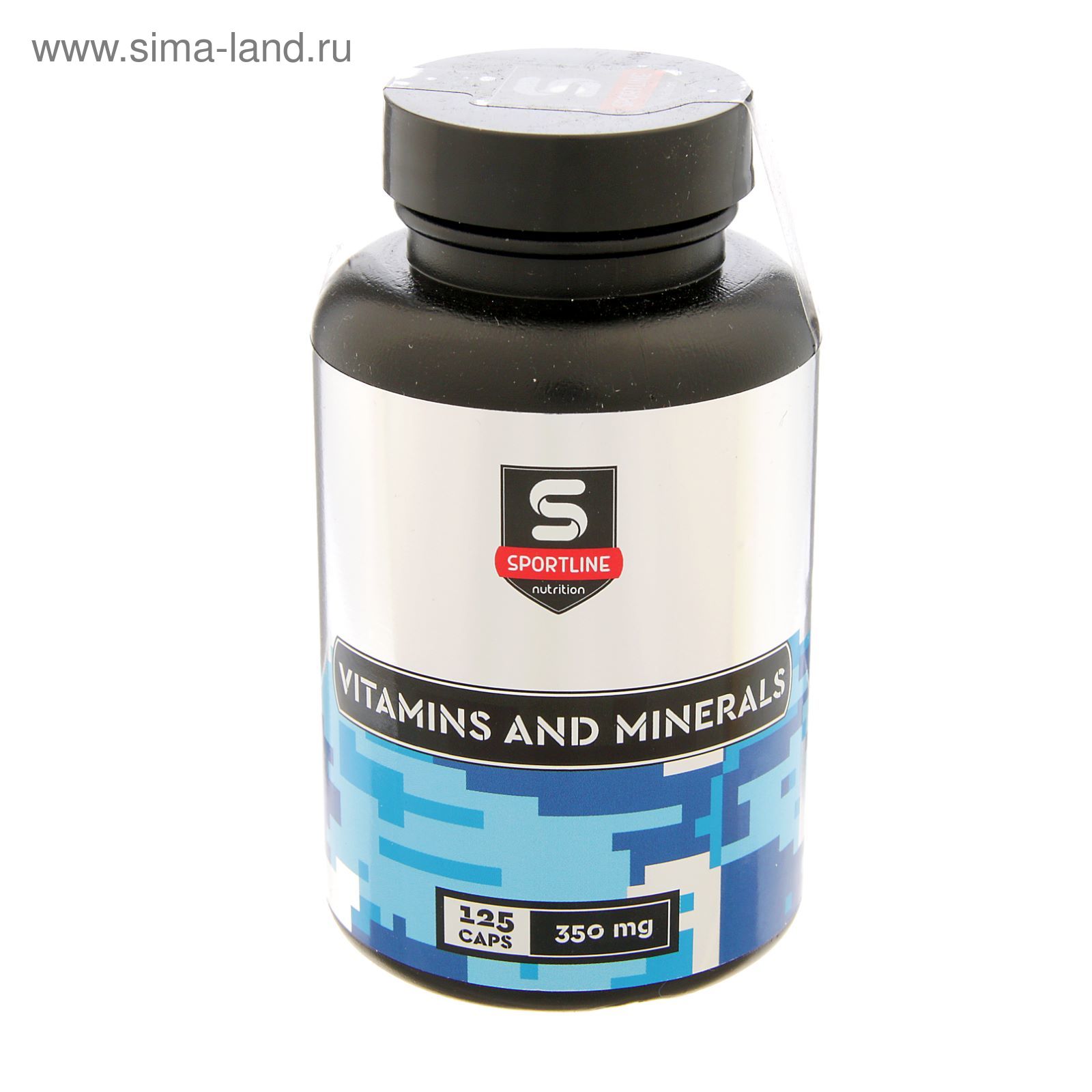 Витамины SportLine Vitamins and Minerals 125cap