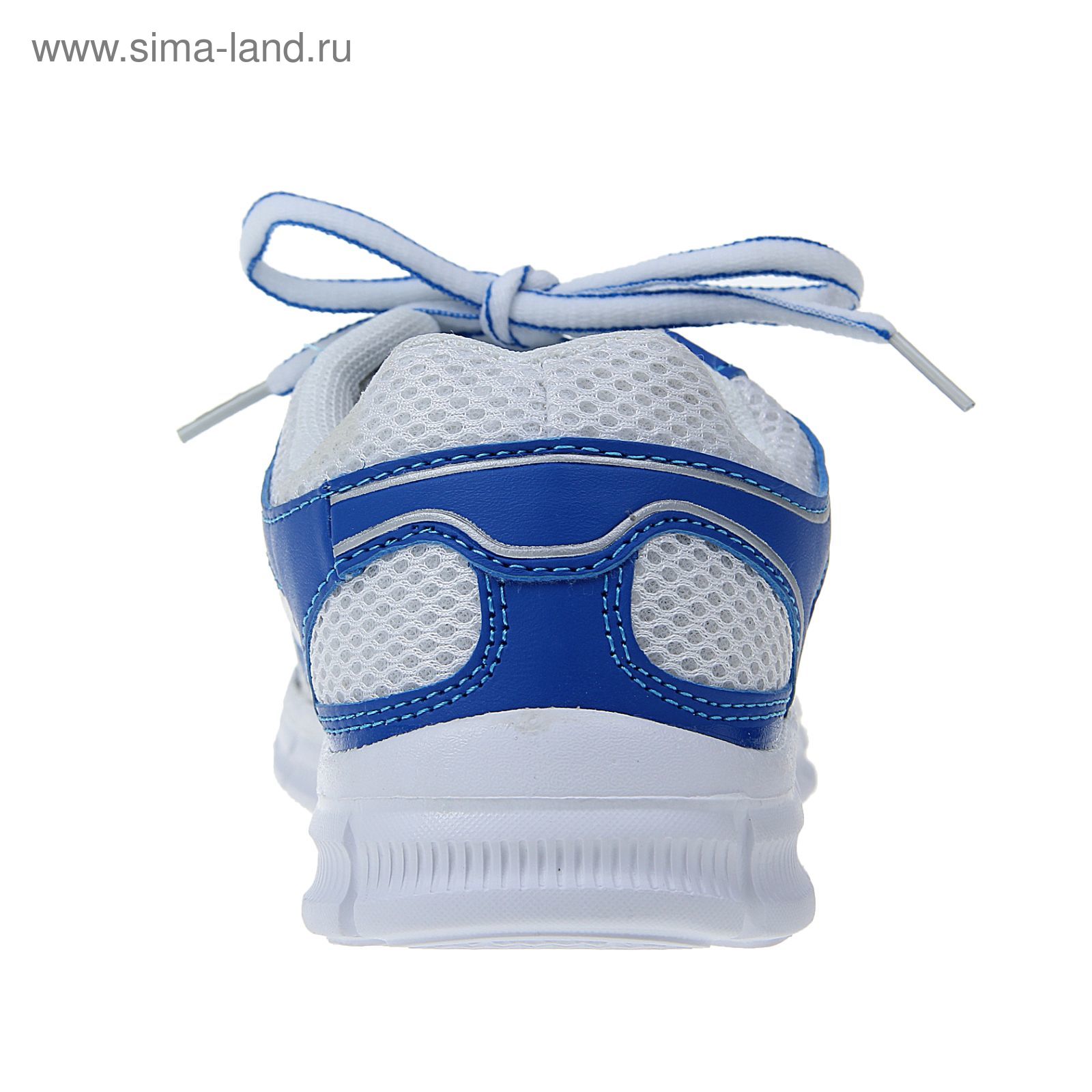 Кроссовки женские, цвет белый/синий, размер 38 (арт. LSW 0026-2-10)