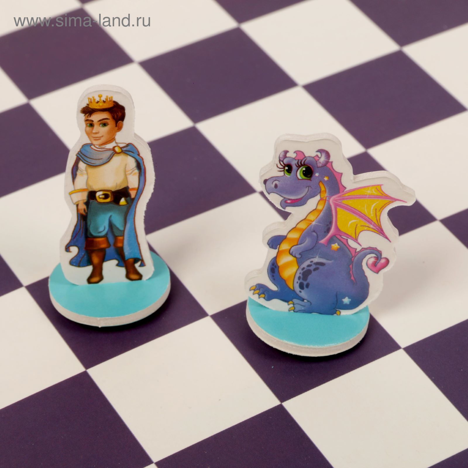 Шахматы детские "Для маленьких принцесс"
