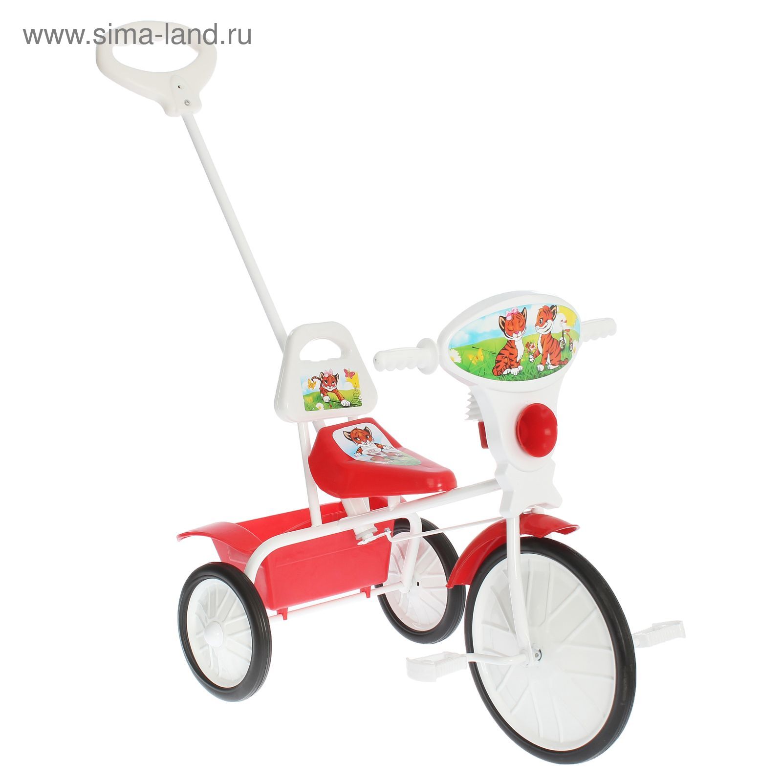 Велосипед трехколесный  "Малыш"  09/3, цвет красный, фасовка: 2шт.