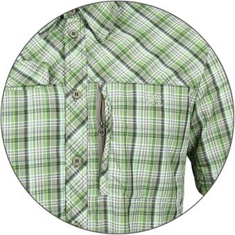 Рубашка "Grid" короткий рукав