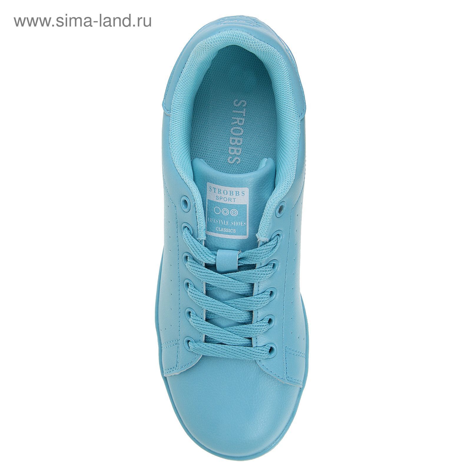 Кроссовки женские STROBBS, цвет голубой, размер 39 (арт. F6399-5)