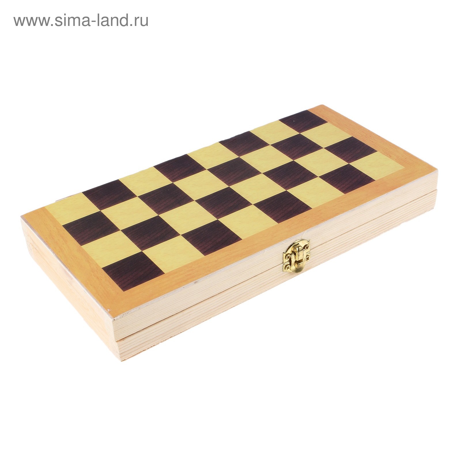 Шахматы настольные, поле 24 × 24 см, УЦЕНКА (перекосы доски)
