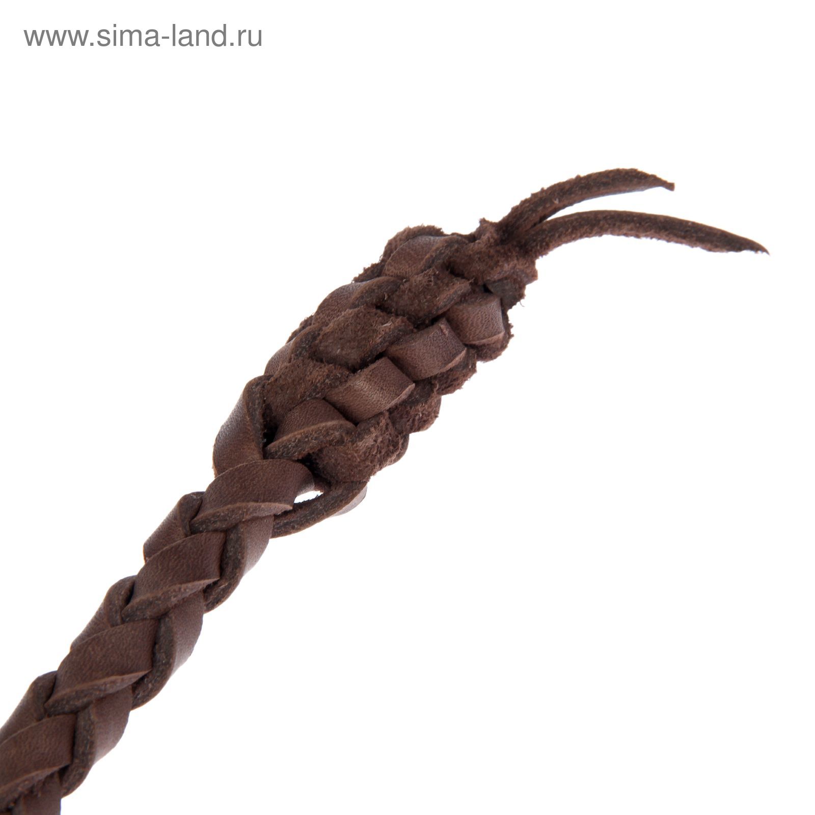 Нагайка Донская, ручка оплетена кожей, коричневая