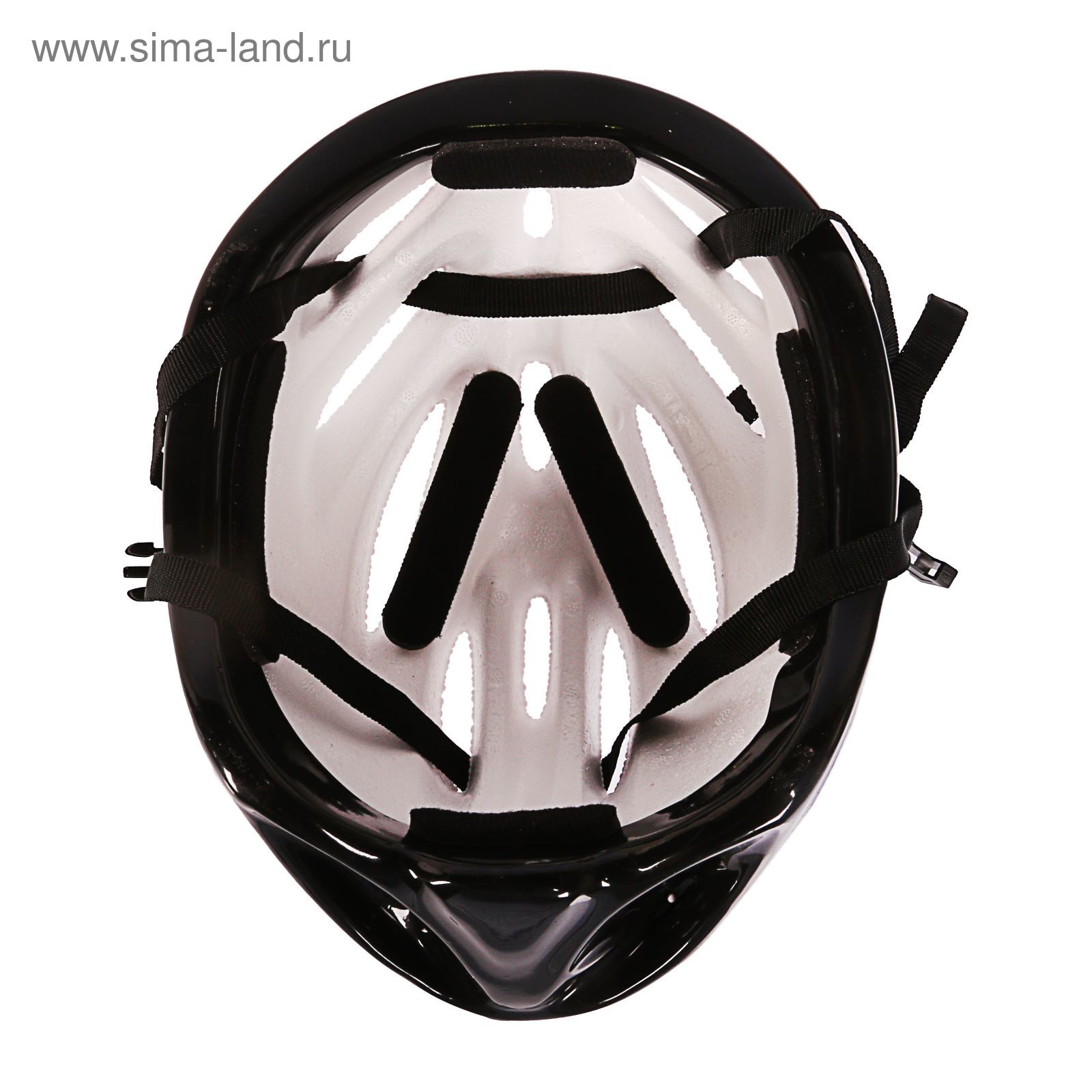 Шлем велосипедиста взрослый ОТ-11, размер L (56-58 см), цвет: сиренево-черный