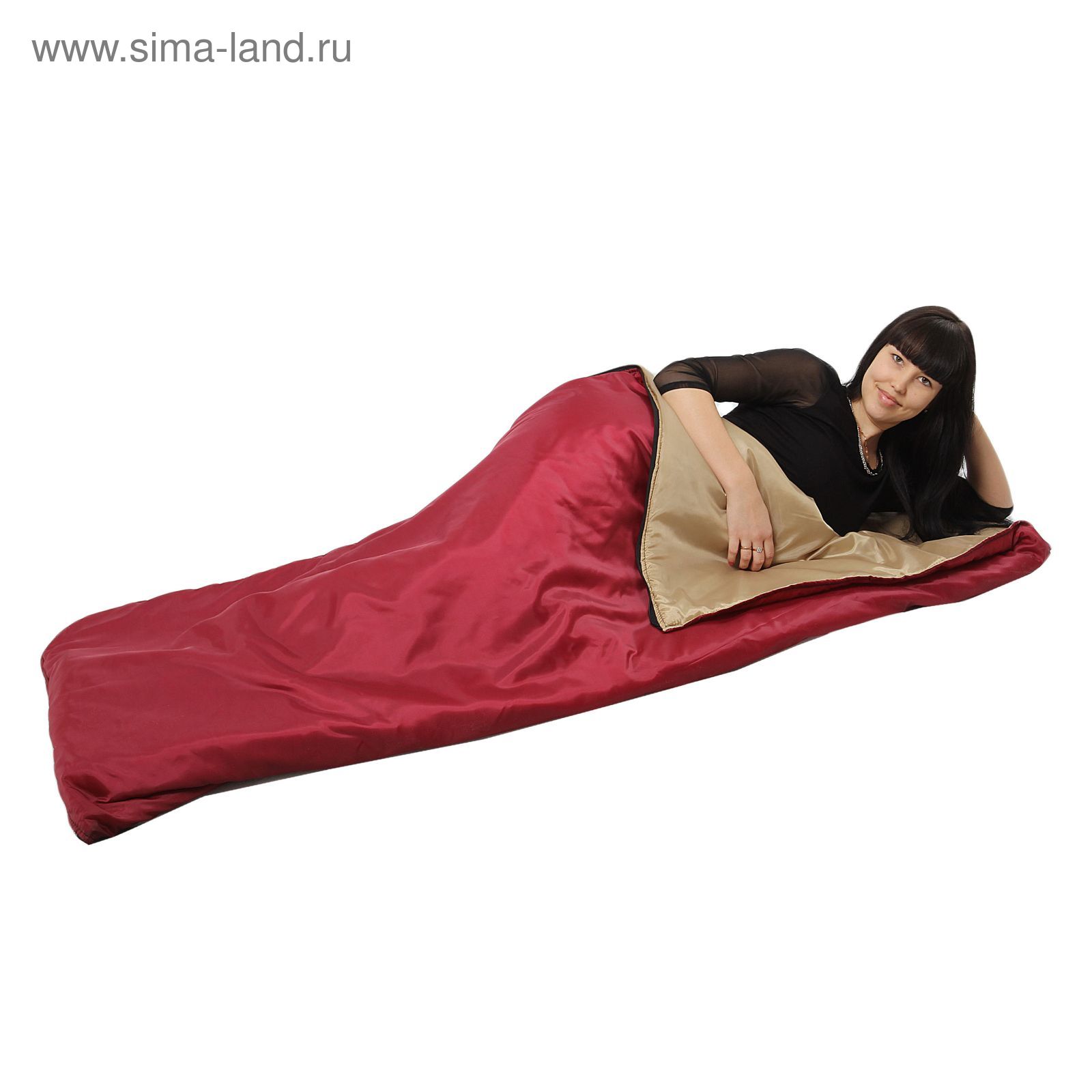 Спальный мешок-одеяло, 1,5-а слойный, размер 180 х 70 см