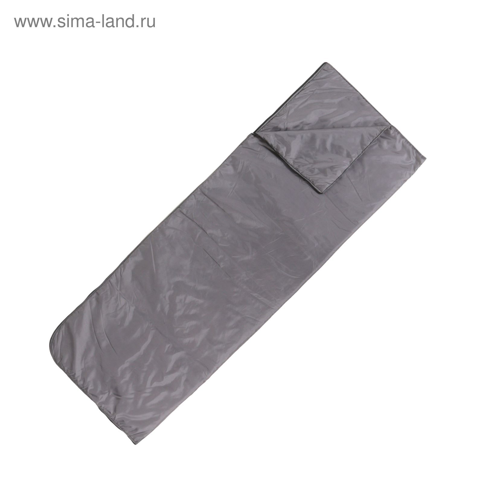 Спальный мешок-одеяло, синтепон 200, 185х70 см, цвет микс