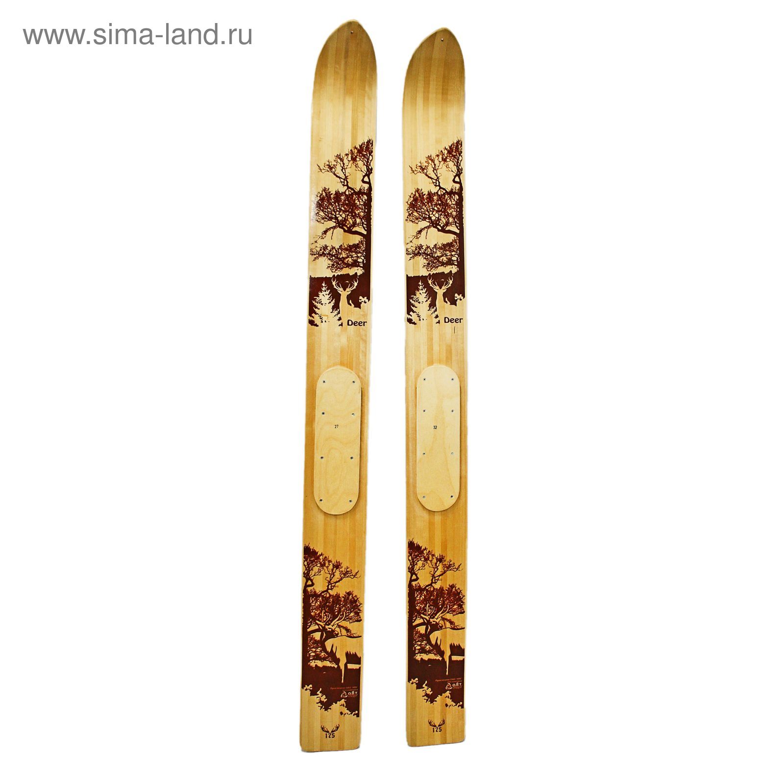 Лыжи промысловые "Deer", деревянные (145 см)