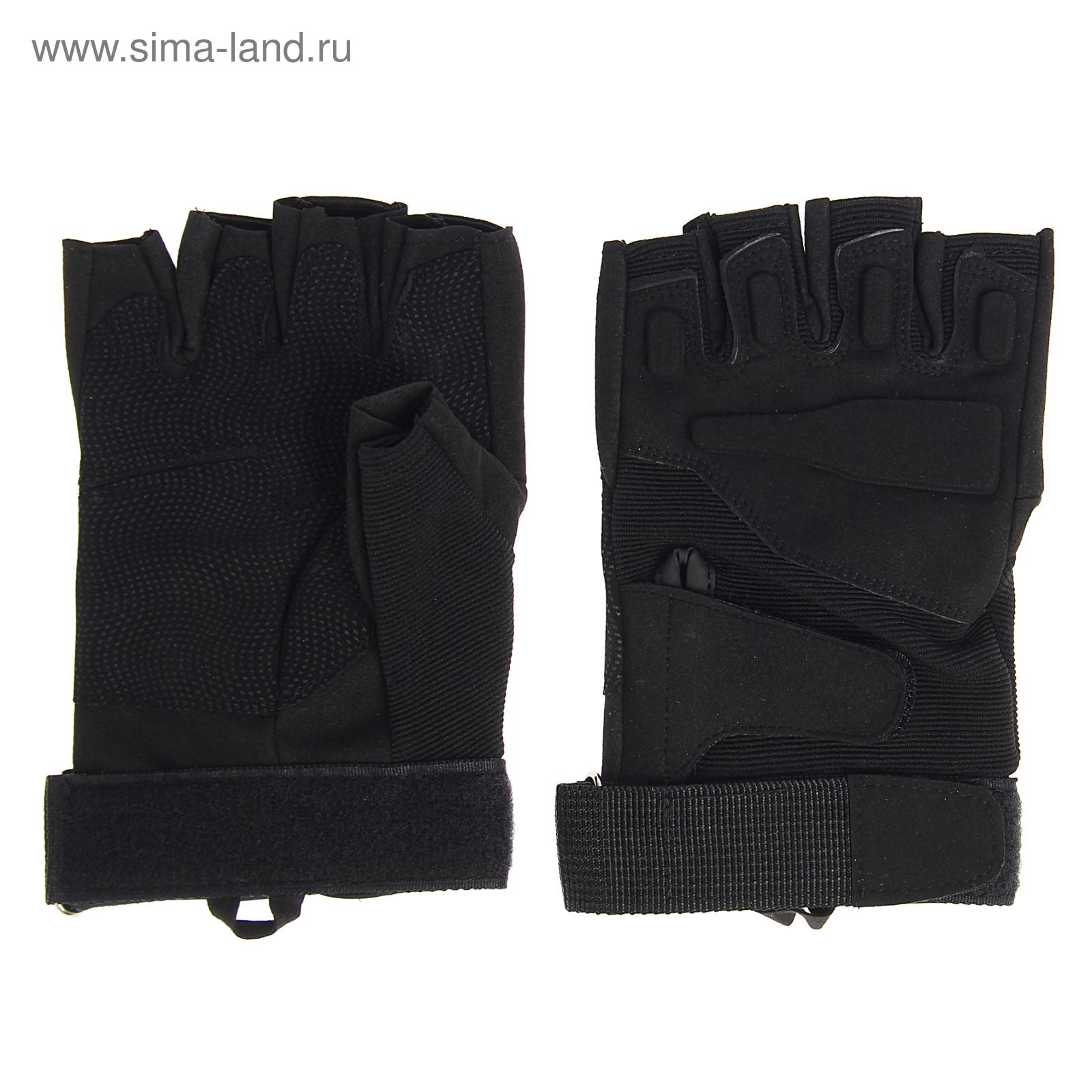 Перчатки Military Tactical Half finger Gloves, размер L, black