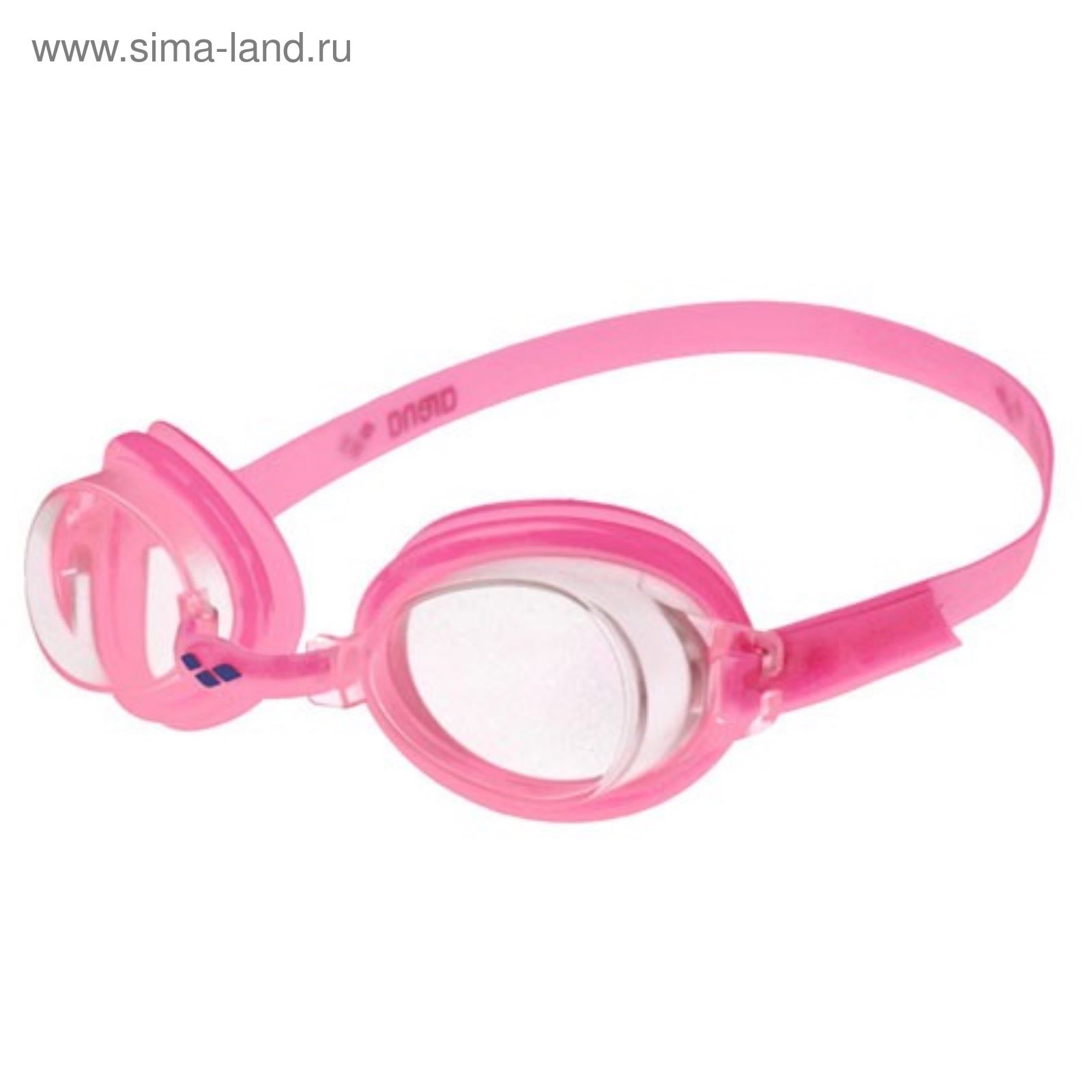 Очки для плавания детские ARENA Bubble 3 Jr, прозрачные линзы, розовая оправа