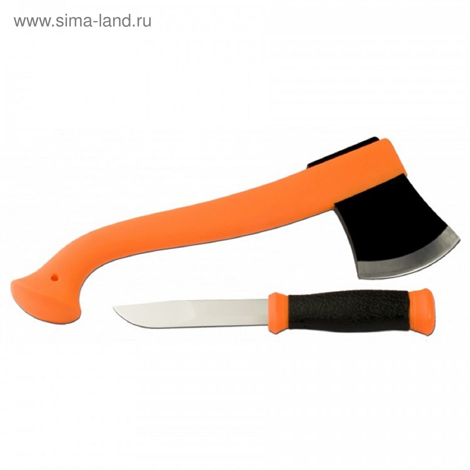 Набор Morakniv Outdoor Kit Orange: нож Morakniv 2000 нерж. сталь, цвет оранжевый + топор Mora Camp A