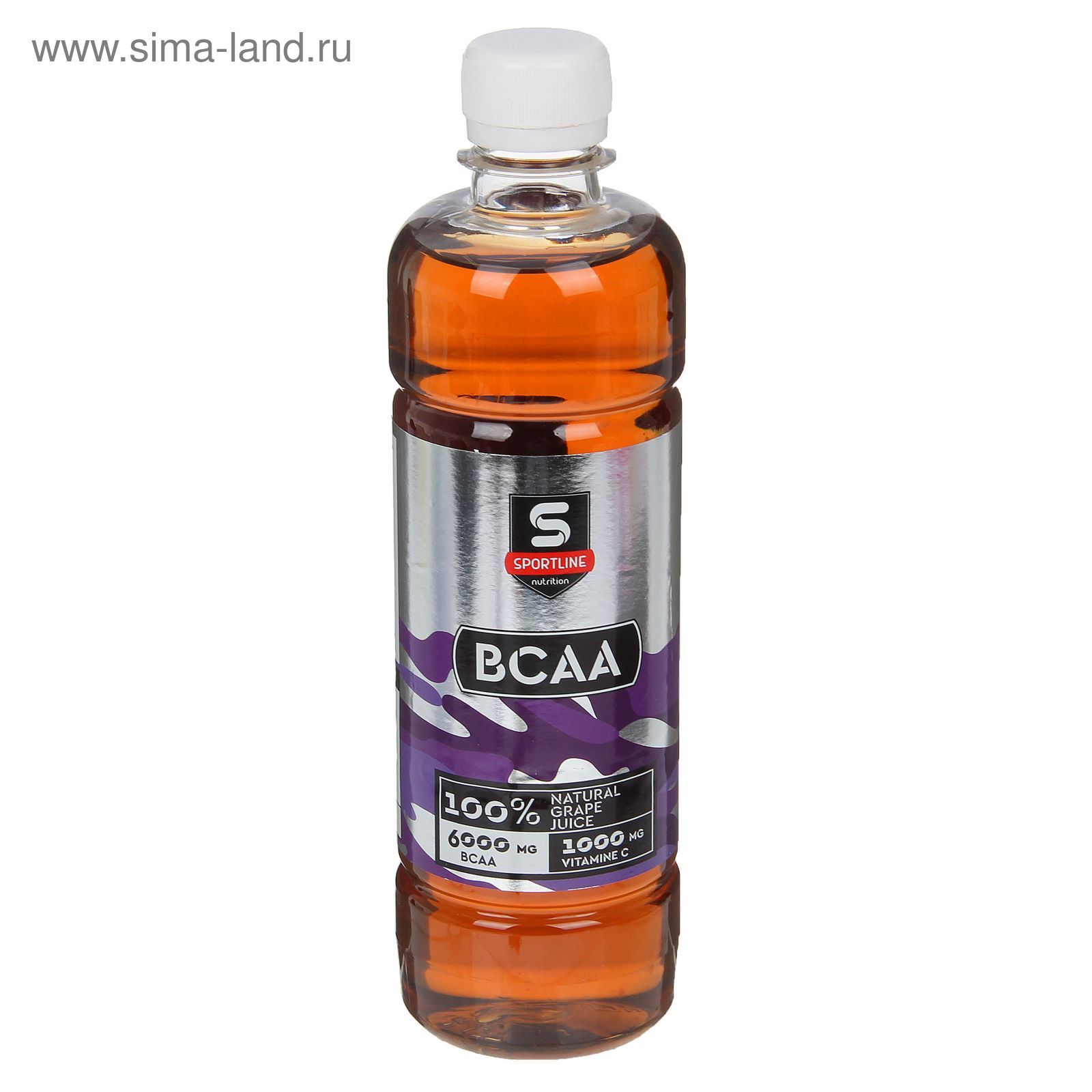 Напиток SportLine BCAA 6000mg 500ml (Виноград)