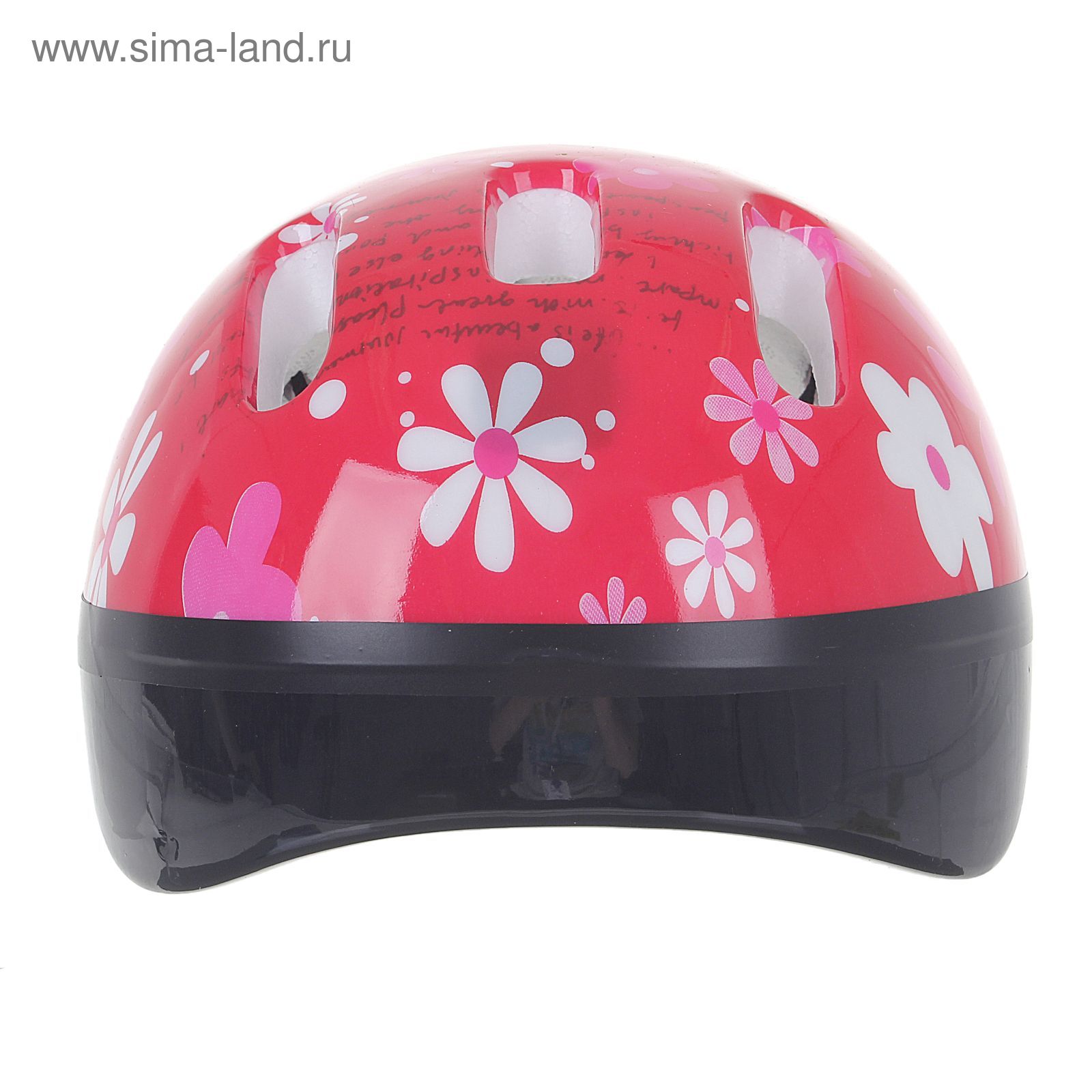 Шлем защитный OT-SH6 детский, р S (52-54 см), цвет: красный