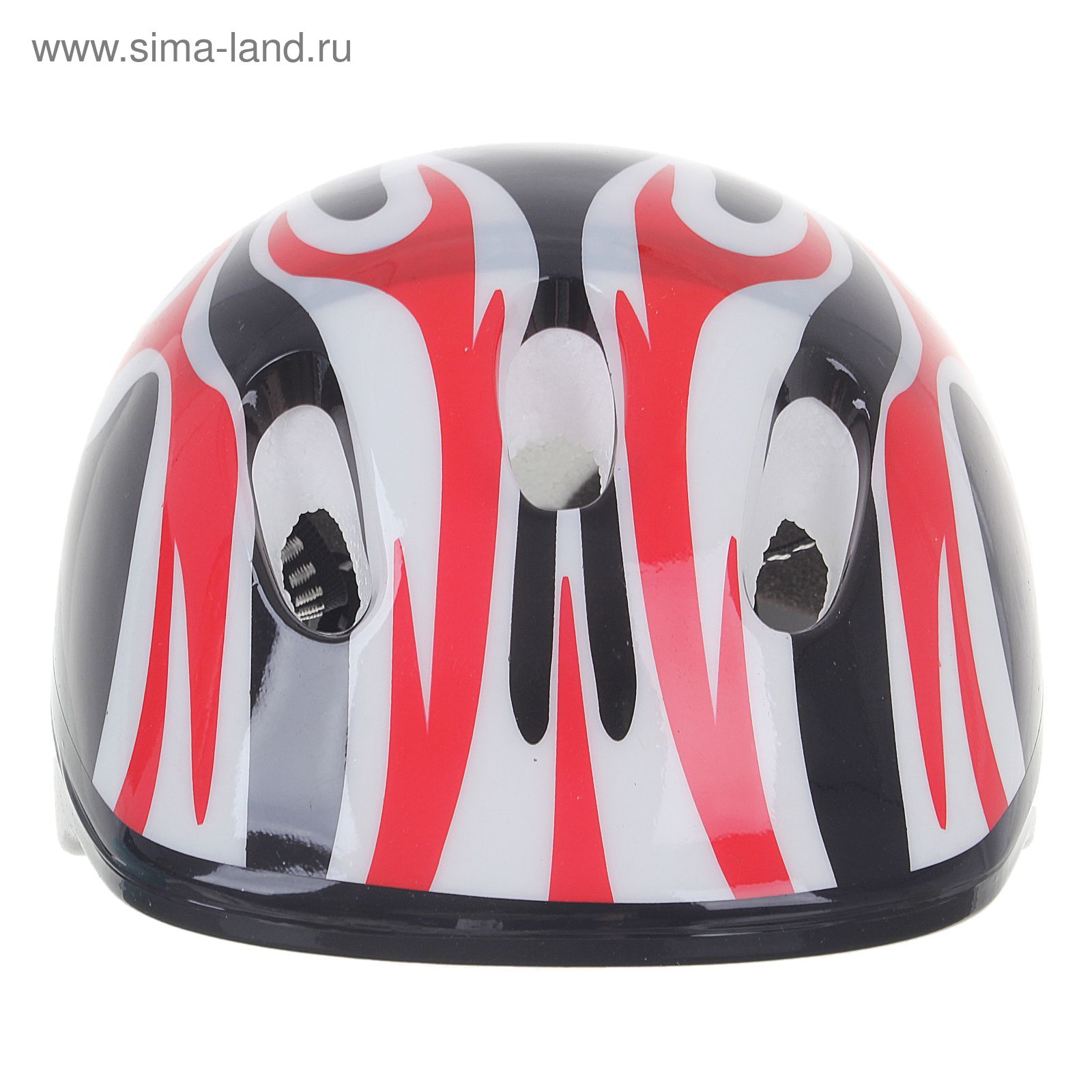 Шлем защитный детский OT-H6, размер M (55-58 см), цвет: черный