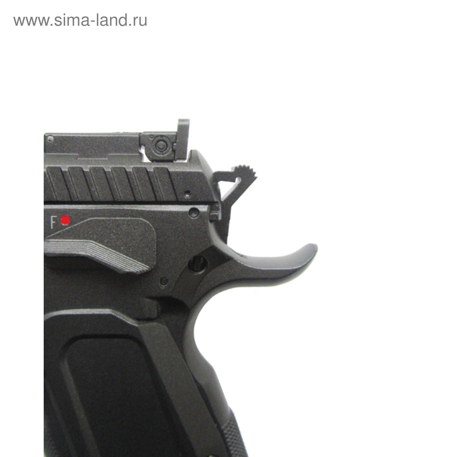 Пистолет пневматический Tanfoglio Limited Custom, к.4,5 мм, металл, блоубэк, черный, 91 м/с   246857