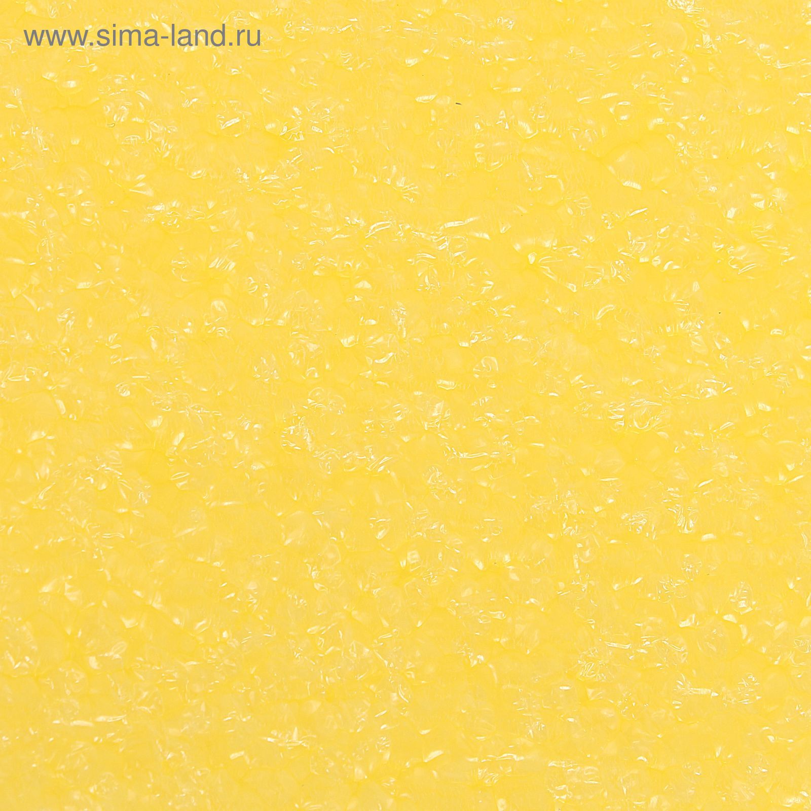 Коврик, толщина 10 мм, цвет  жёлтый