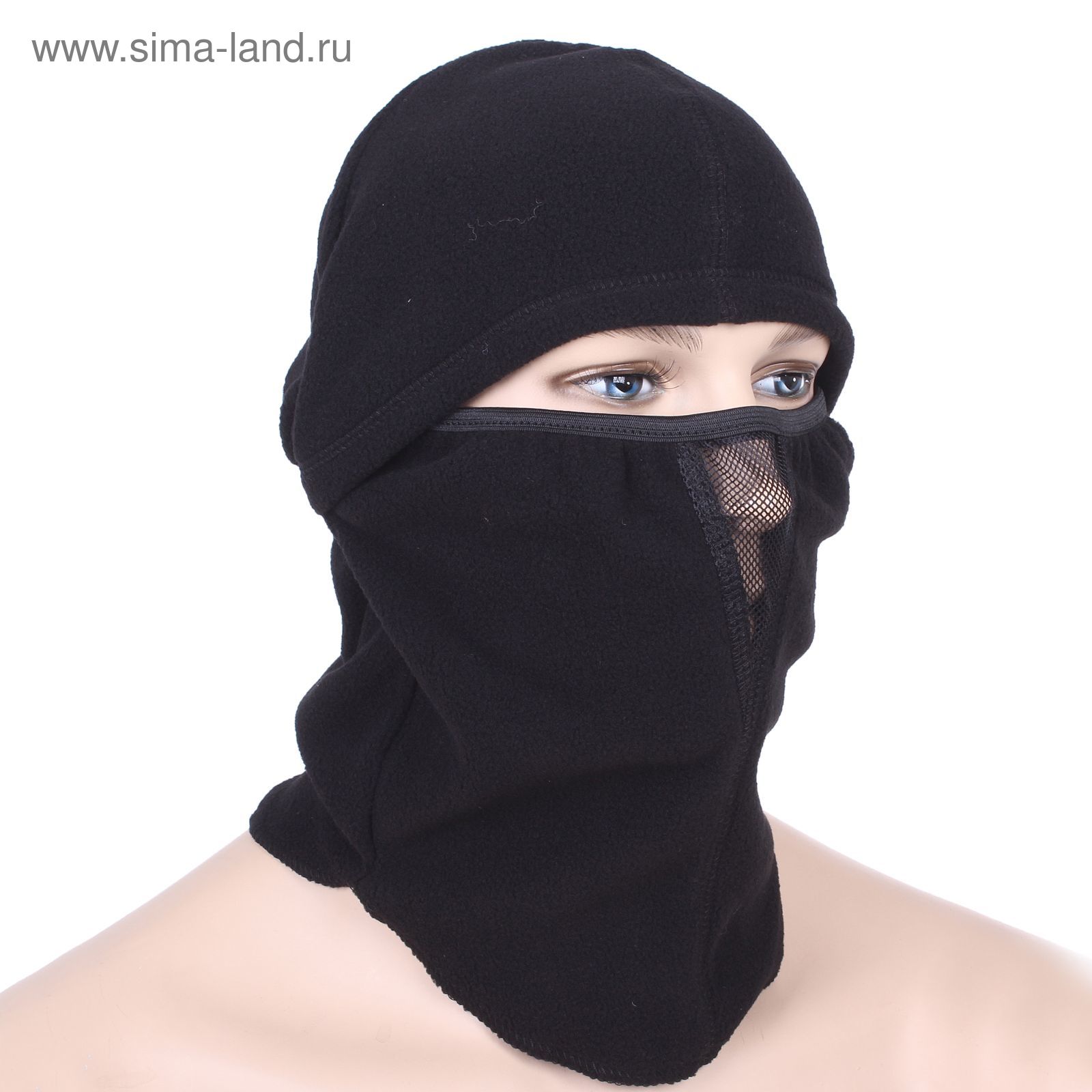 Шапка-маска "Балаклава" цвет чёрный