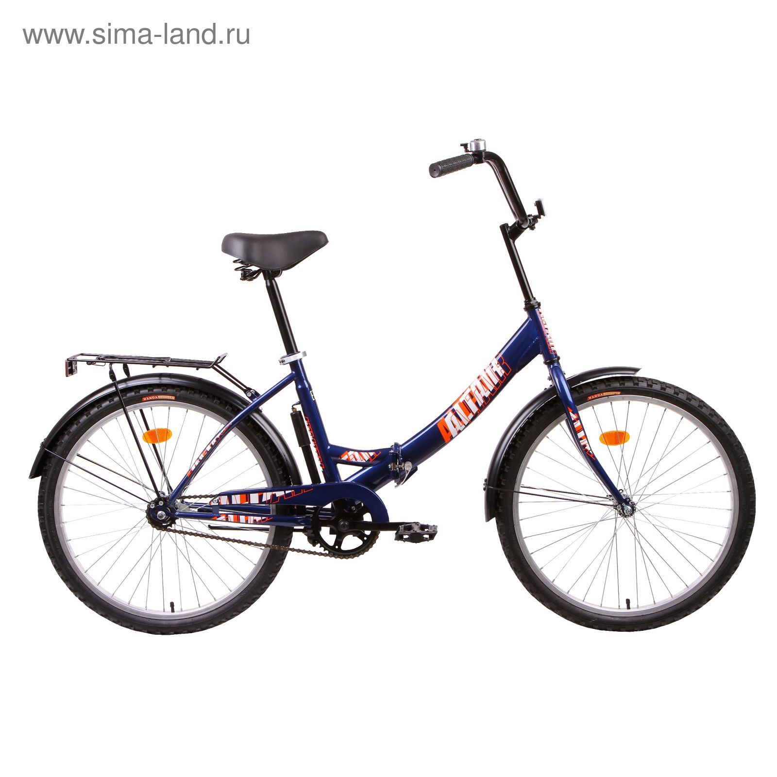 Велосипед 24" Altair City 24, 2016, цвет синий, размер 16"