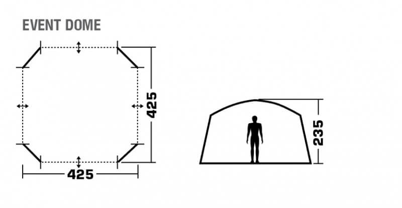Тент-шатёр Trek Planet Event Dome