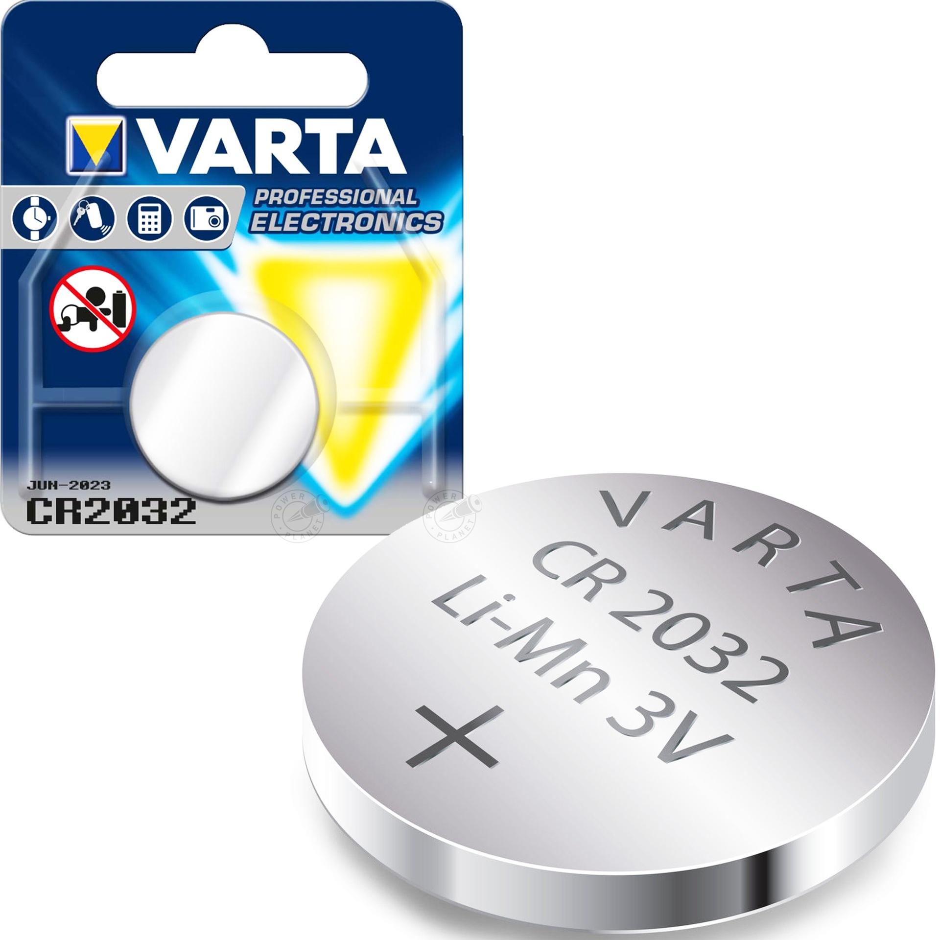 Батарейка литиевая CR2032 Varta 3V