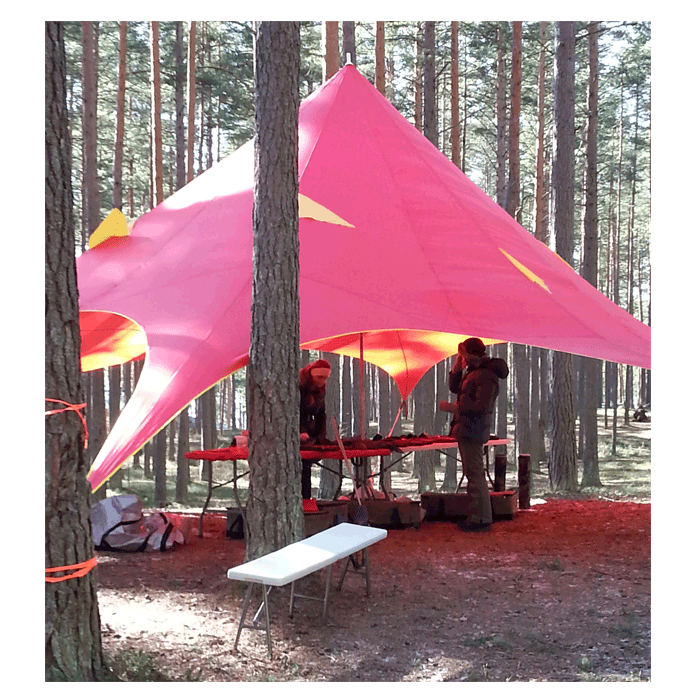 Тент-шатер "Звездочка"