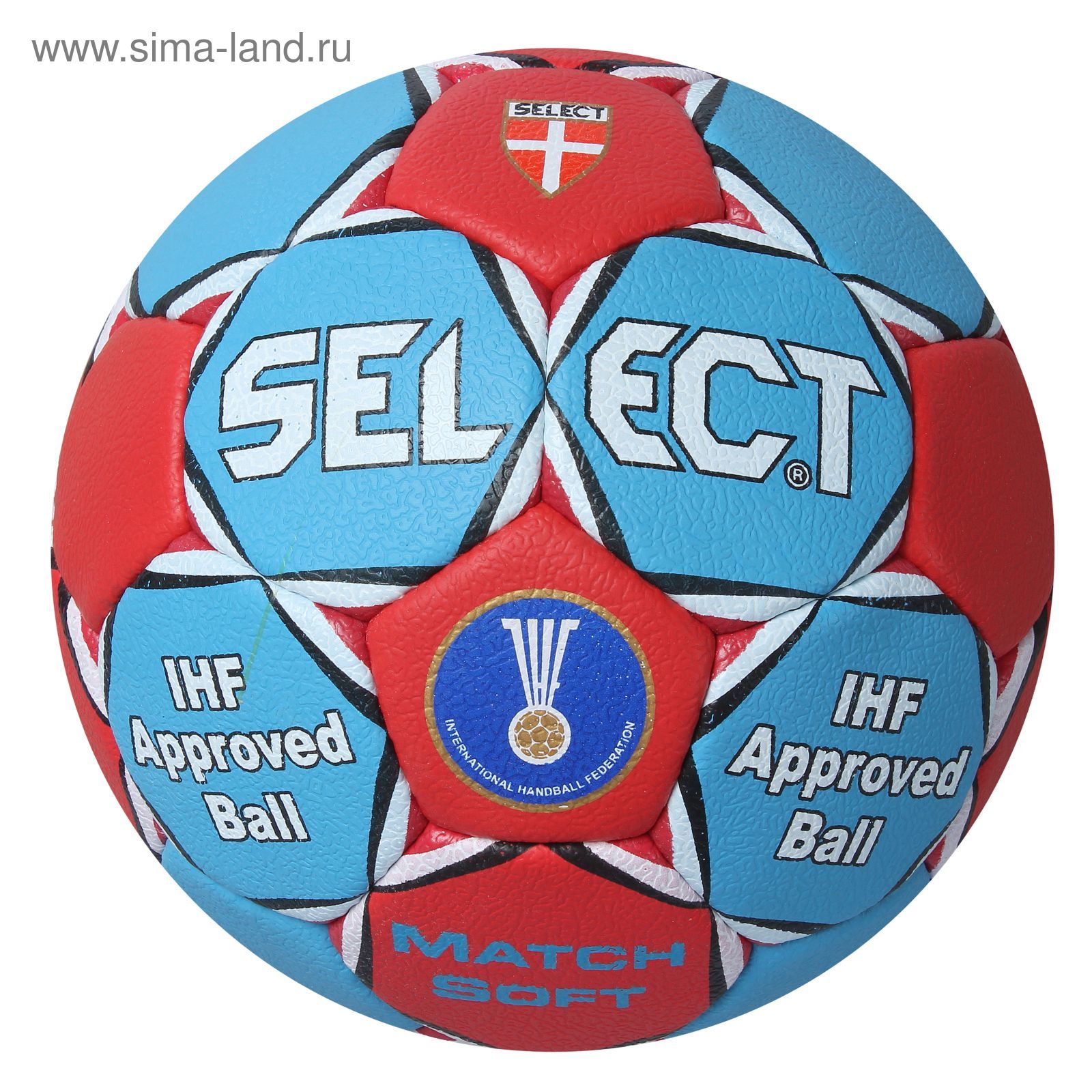 Мяч гандбольный Select Match Soft, 844908-232 Senior, размер 3