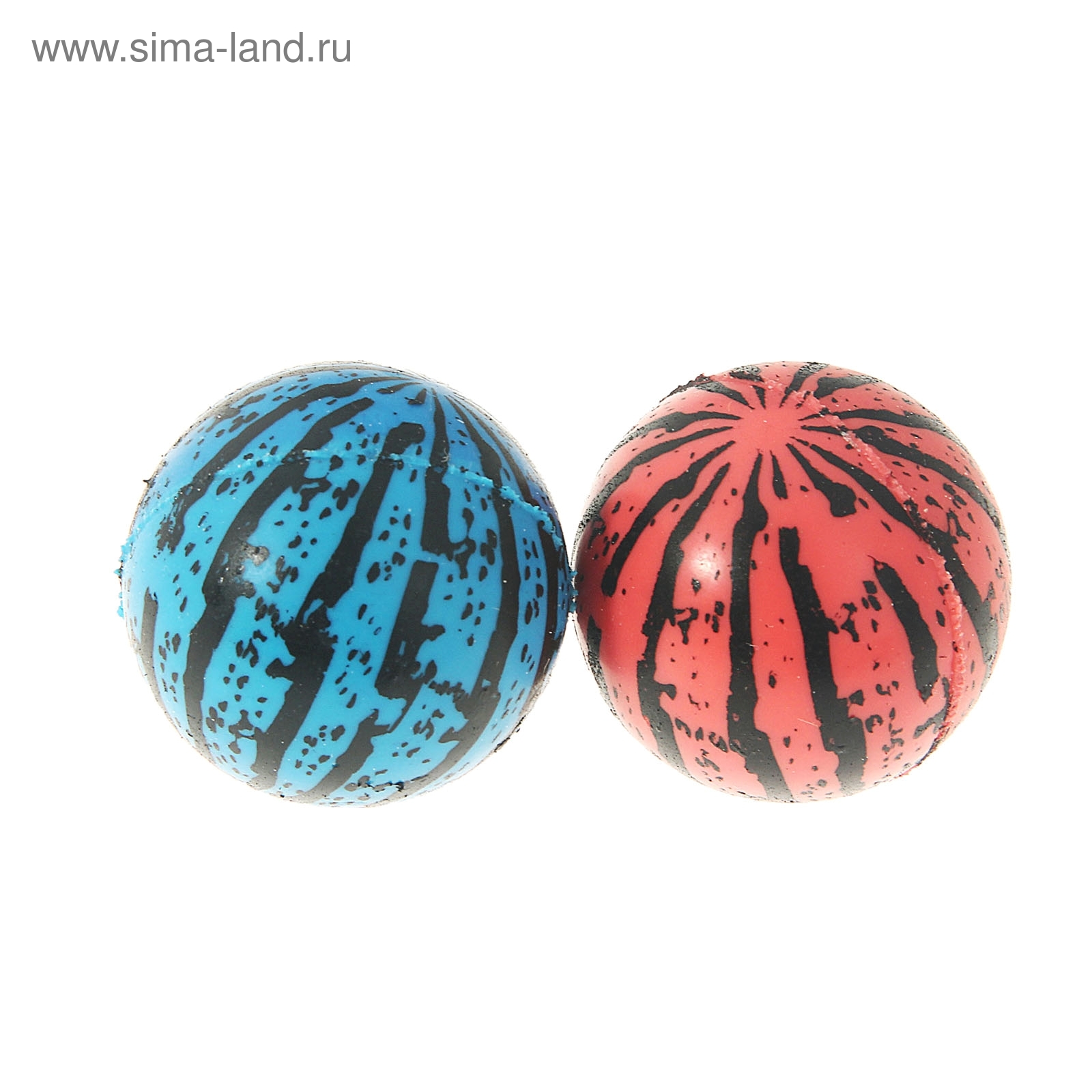 Мяч каучуковый "Арбуз", 3,2 см, цвета МИКС