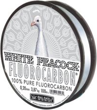 Леска Balsax White Peacock Fluorocarbon 100м 0,10