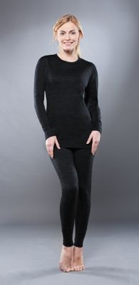 Комплект женского термобелья Guahoo: рубашка + лосины (351-S/BK / 351-P/BK)